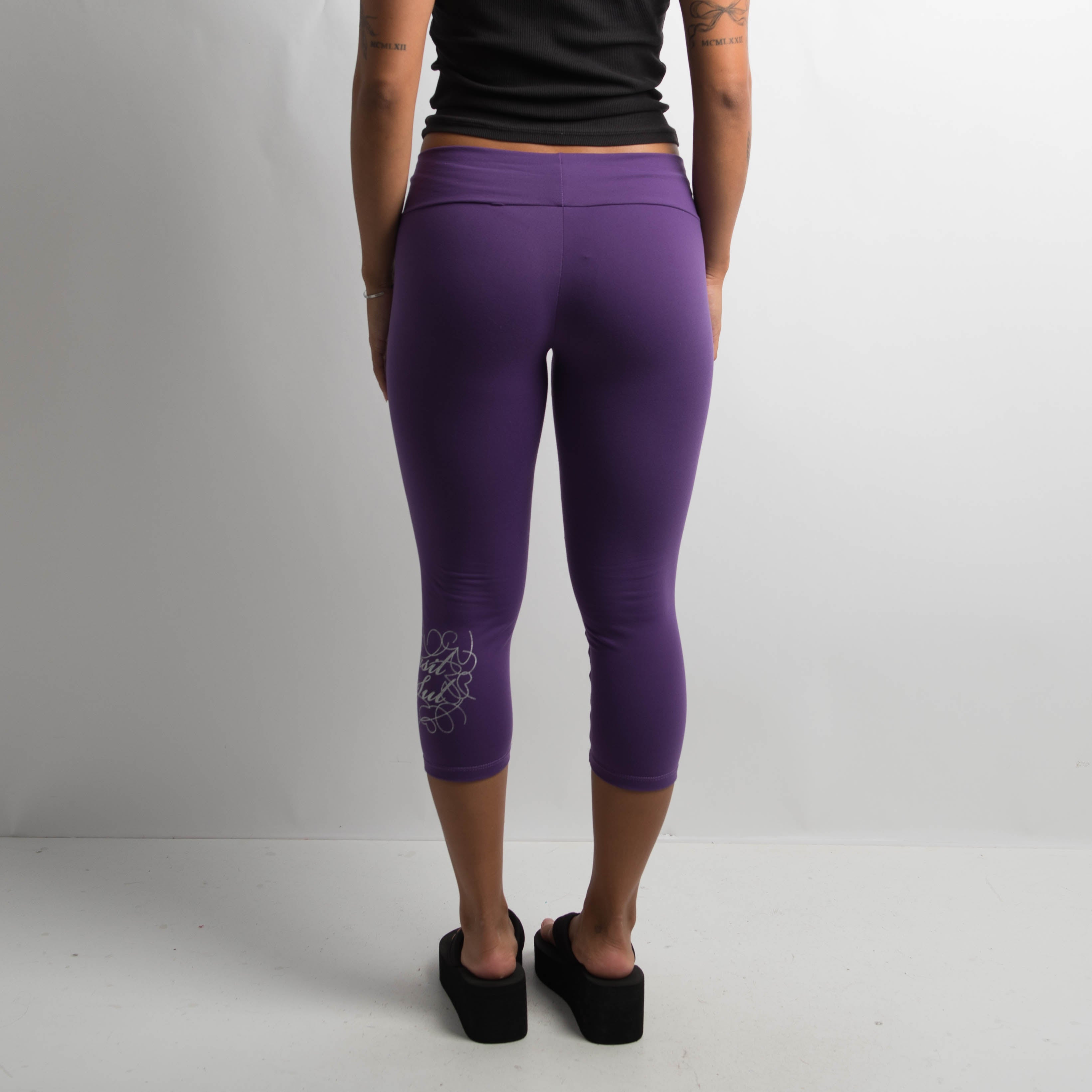 PURPLE 3/4 TIGHTS