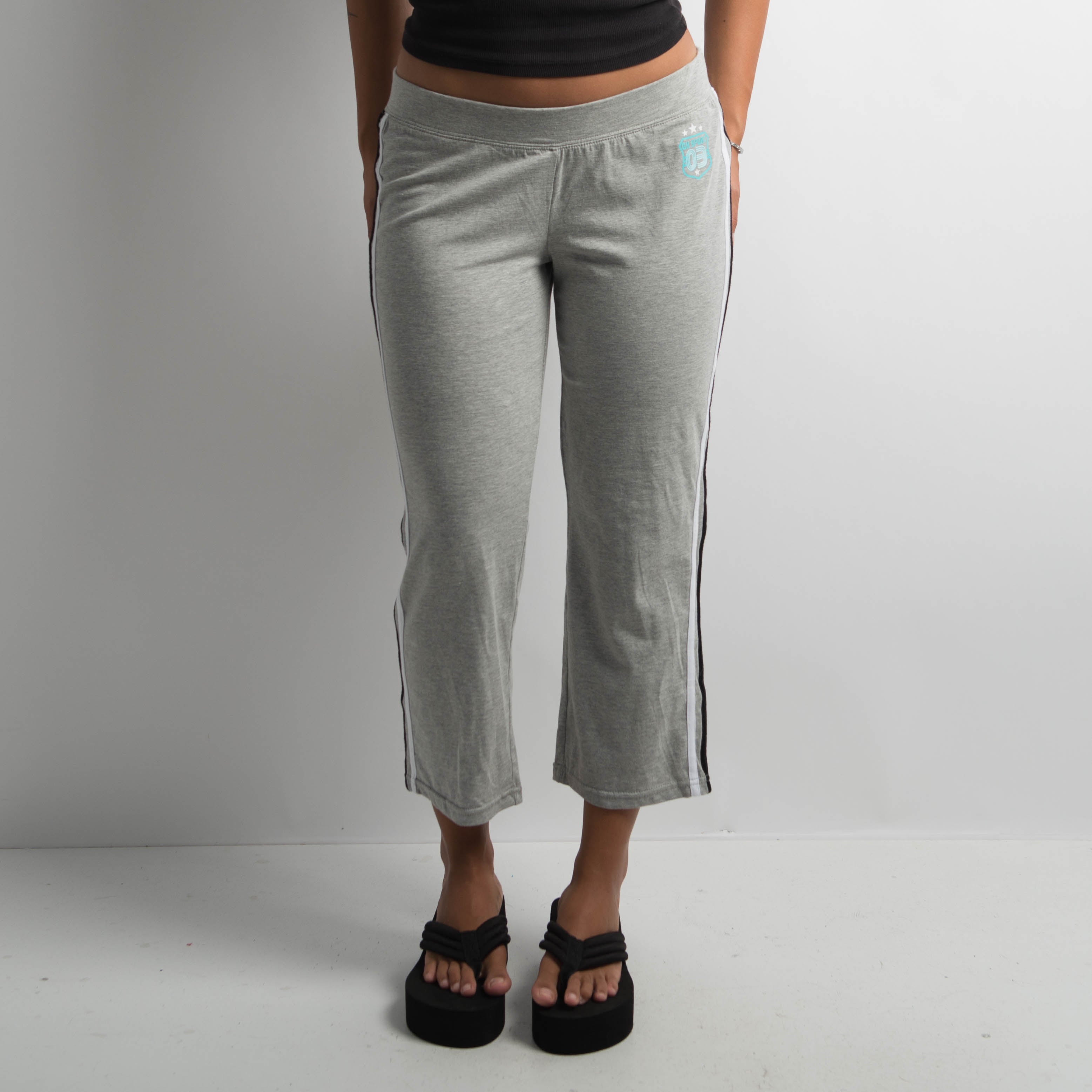 GREY CAPRI LOUNGE PANTS