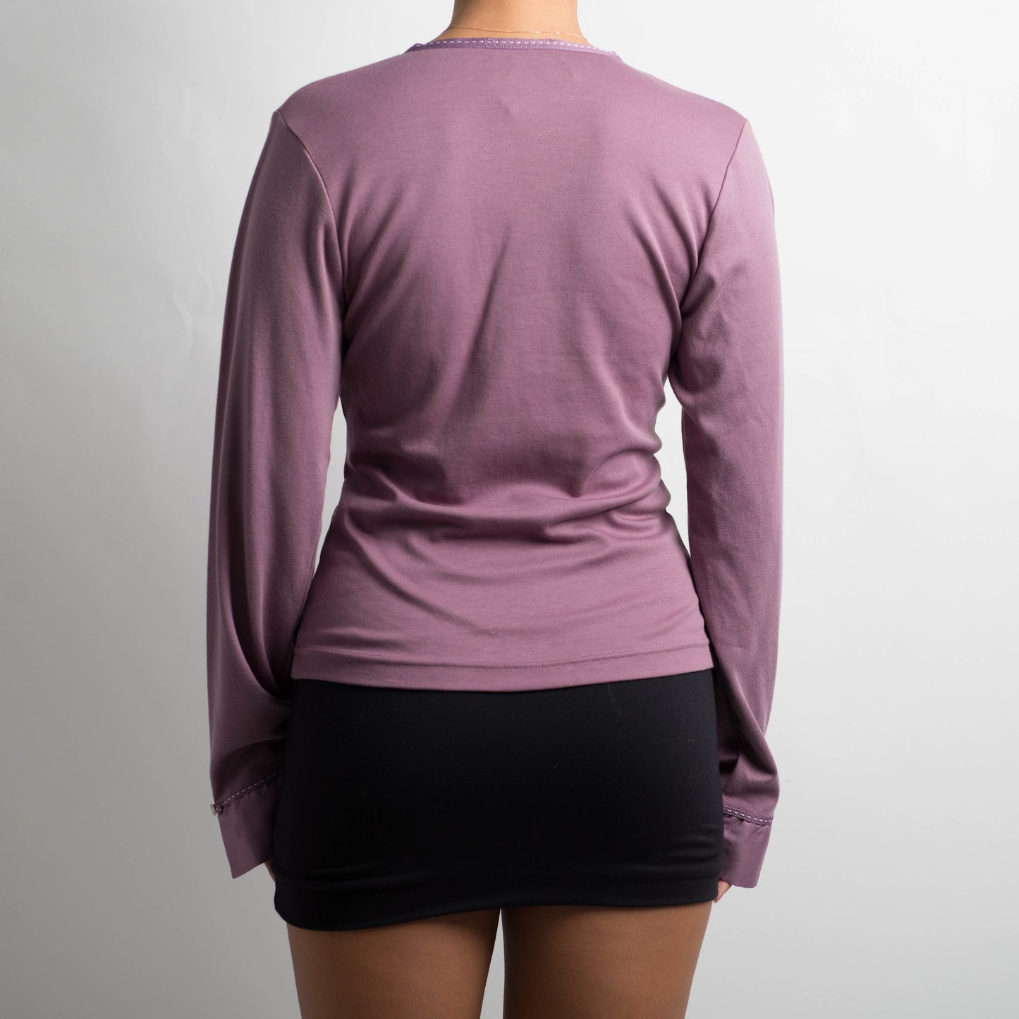 PURPLE LONG SLEEVE TOP