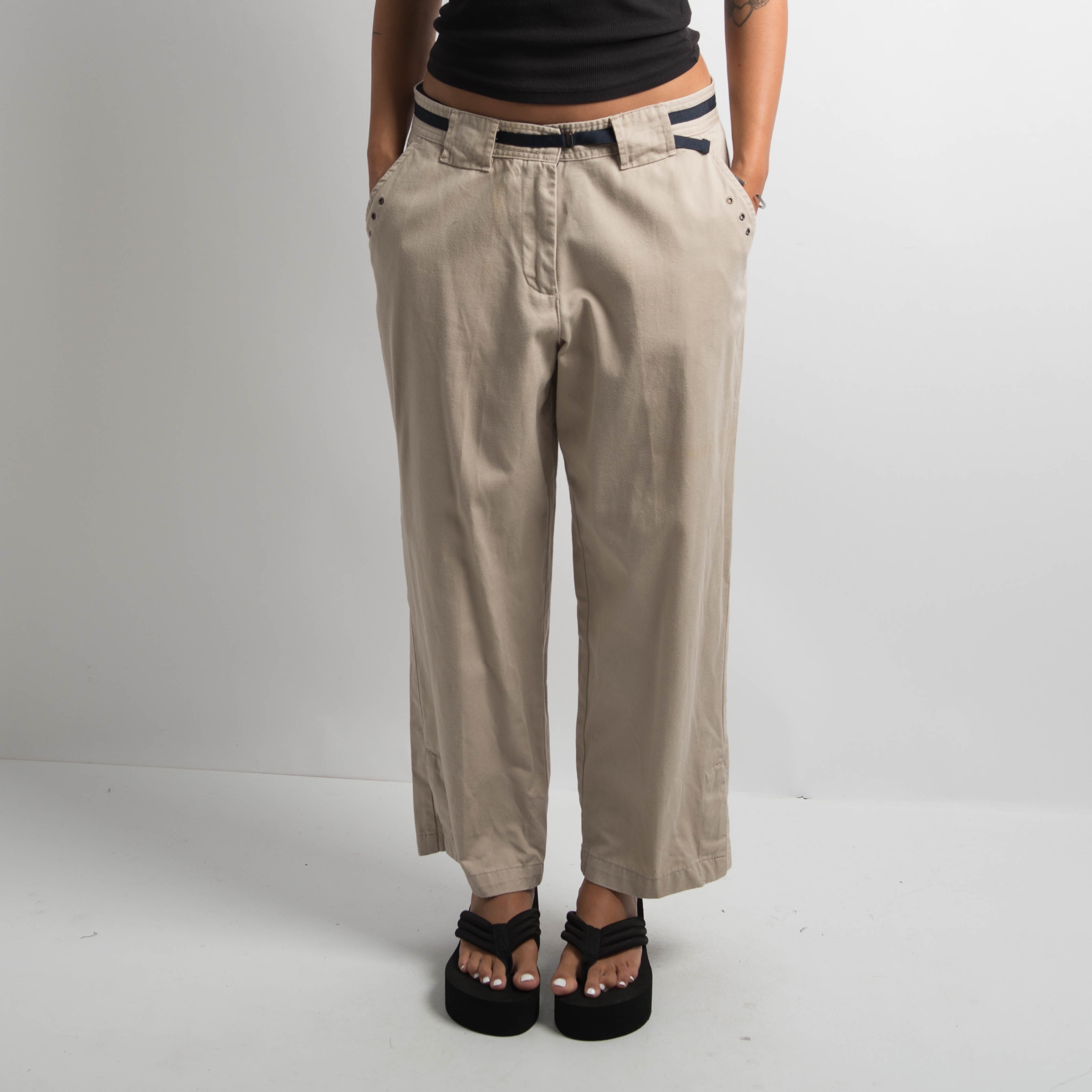 BEIGE RELAXED TROUSERS