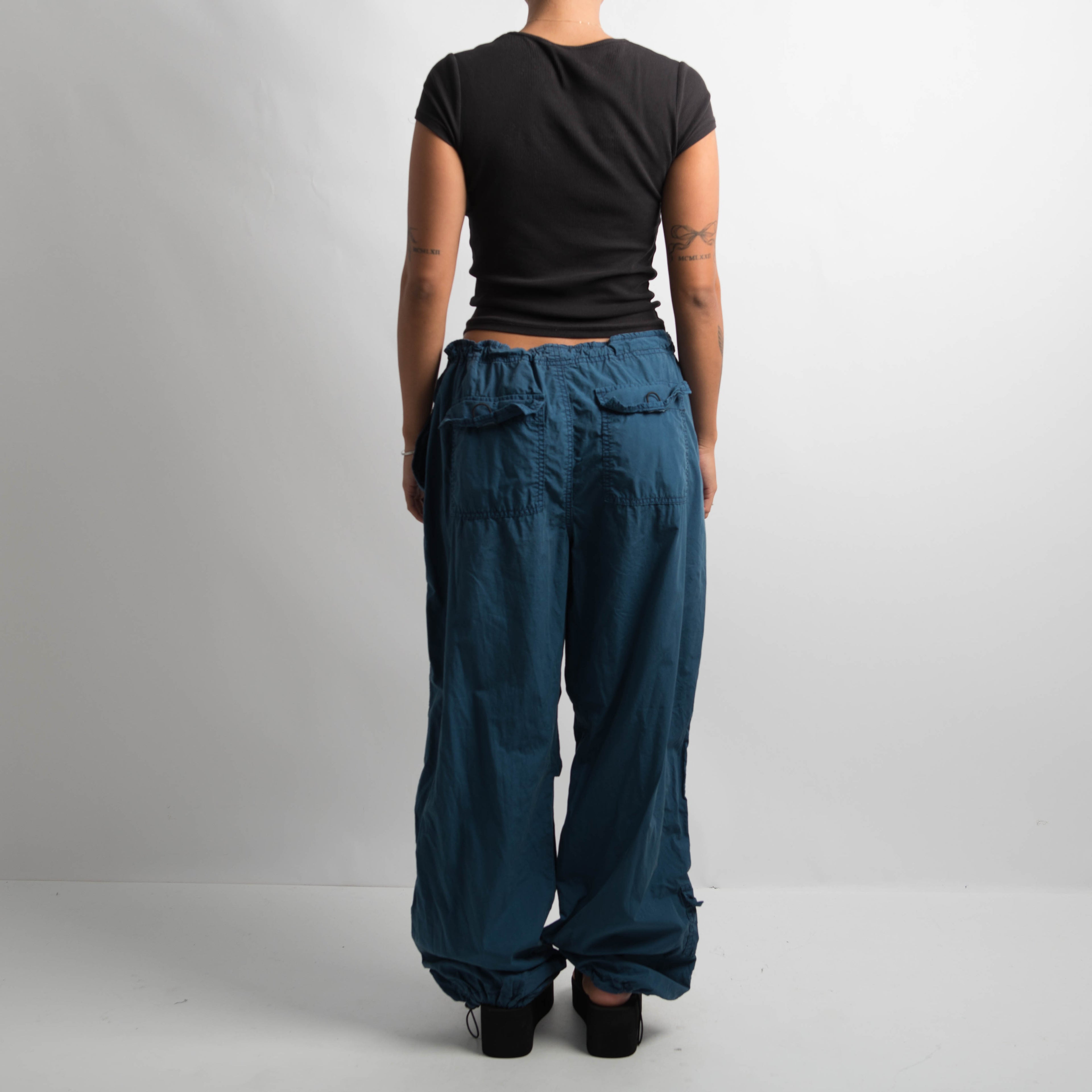BLUE PARACHUTE CARGO PANTS