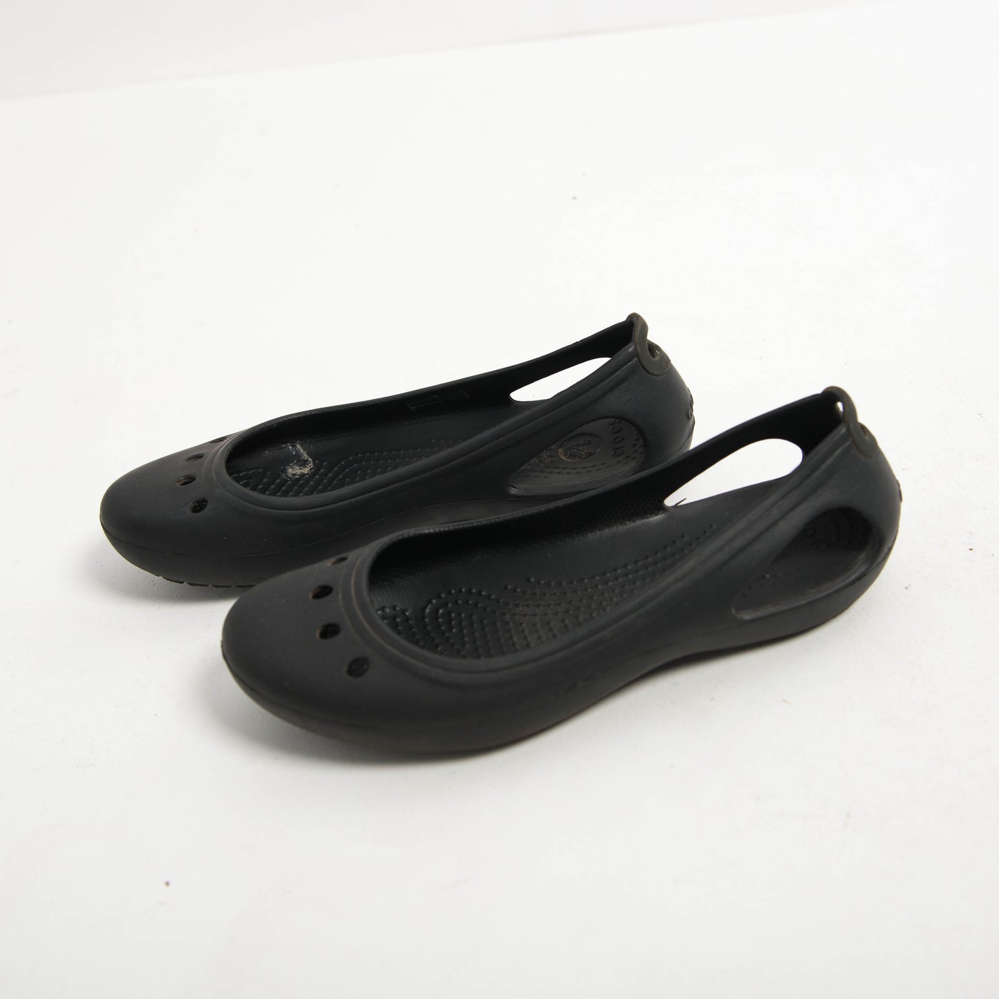 CROC BALLET FLATS