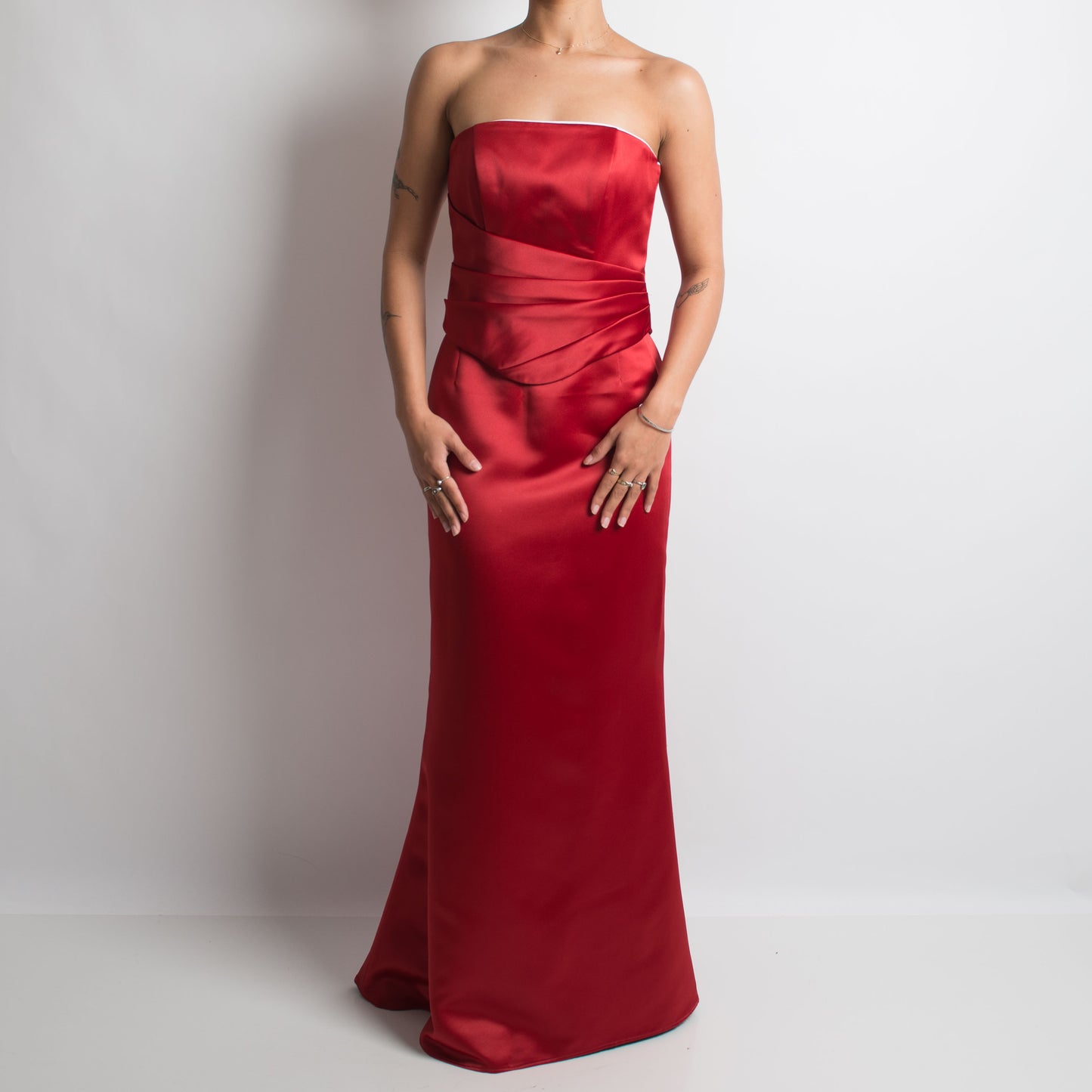 ROBE ROUGE 2 PIÈCES