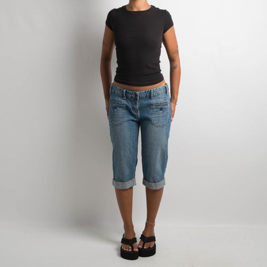 CROP DENIM JEANS
