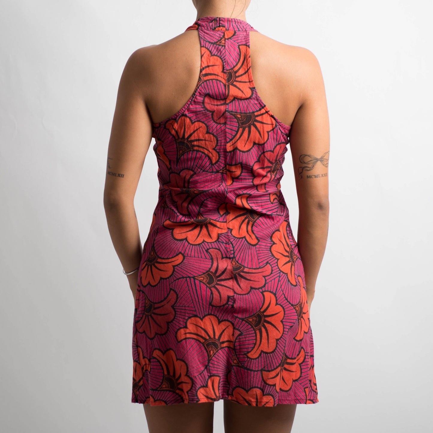 FLORAL COTTON DRESS