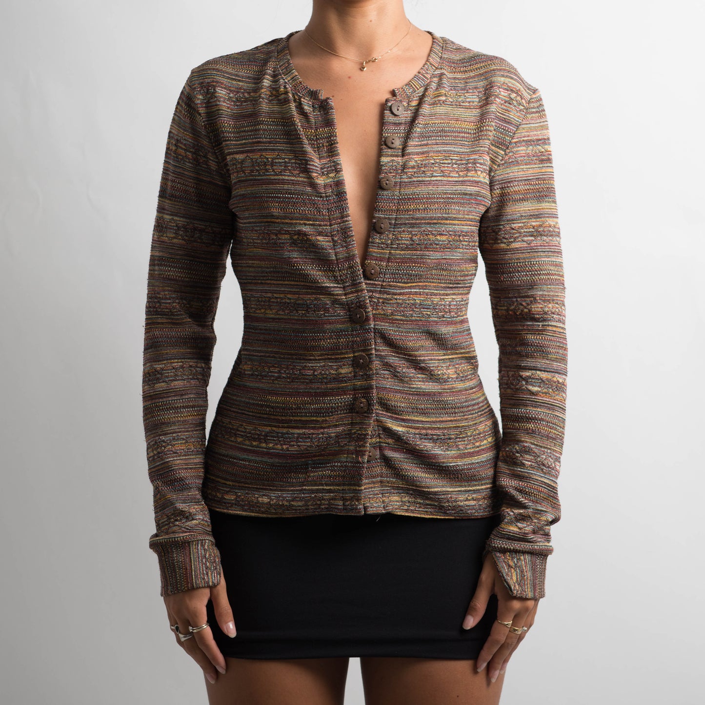 TEXTURED BUTTON TOP