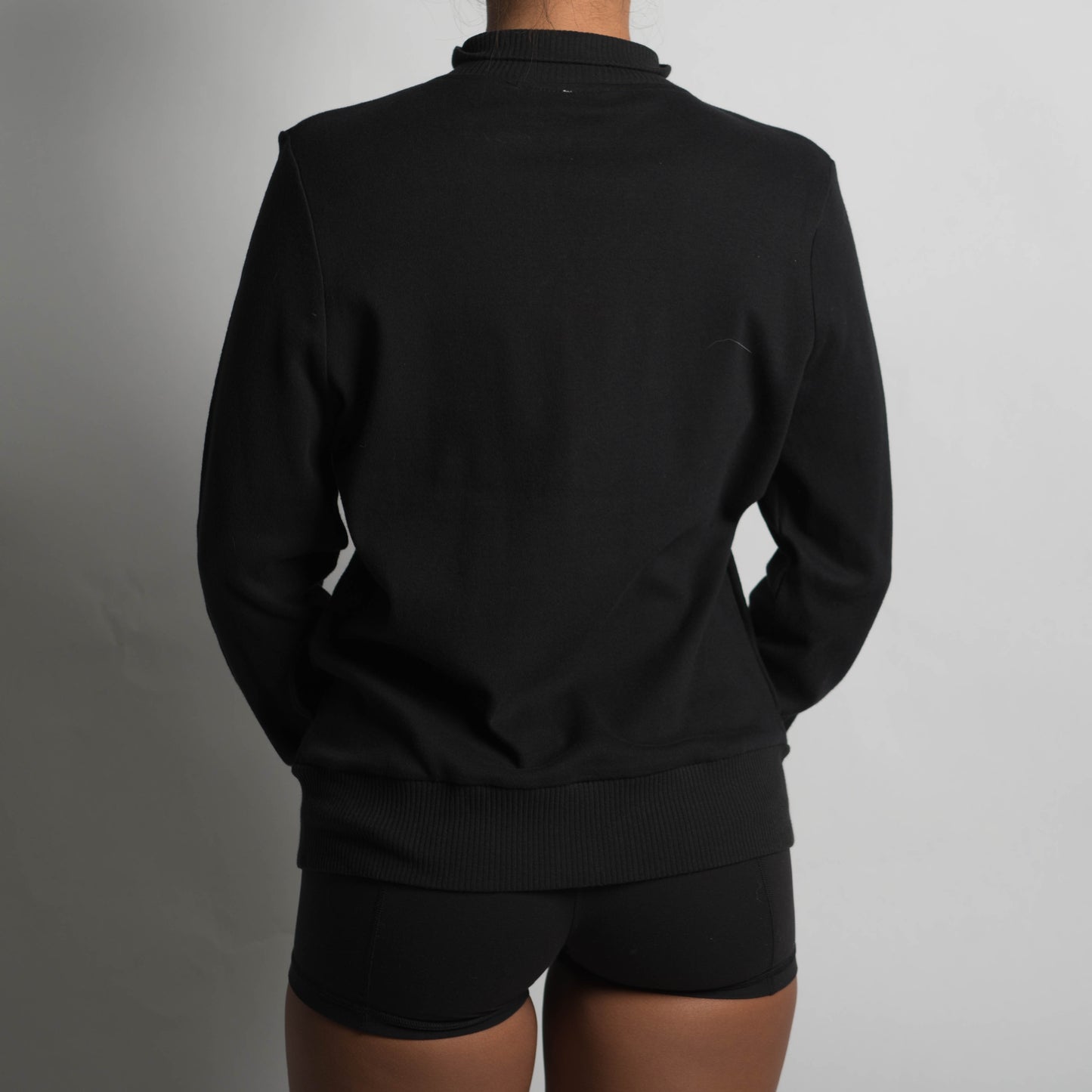 BLACK ZIP JACKET