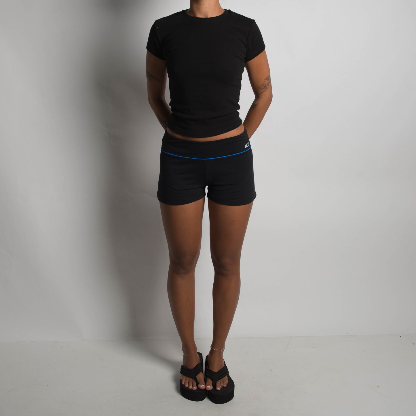 BLACK KICK SHORTS