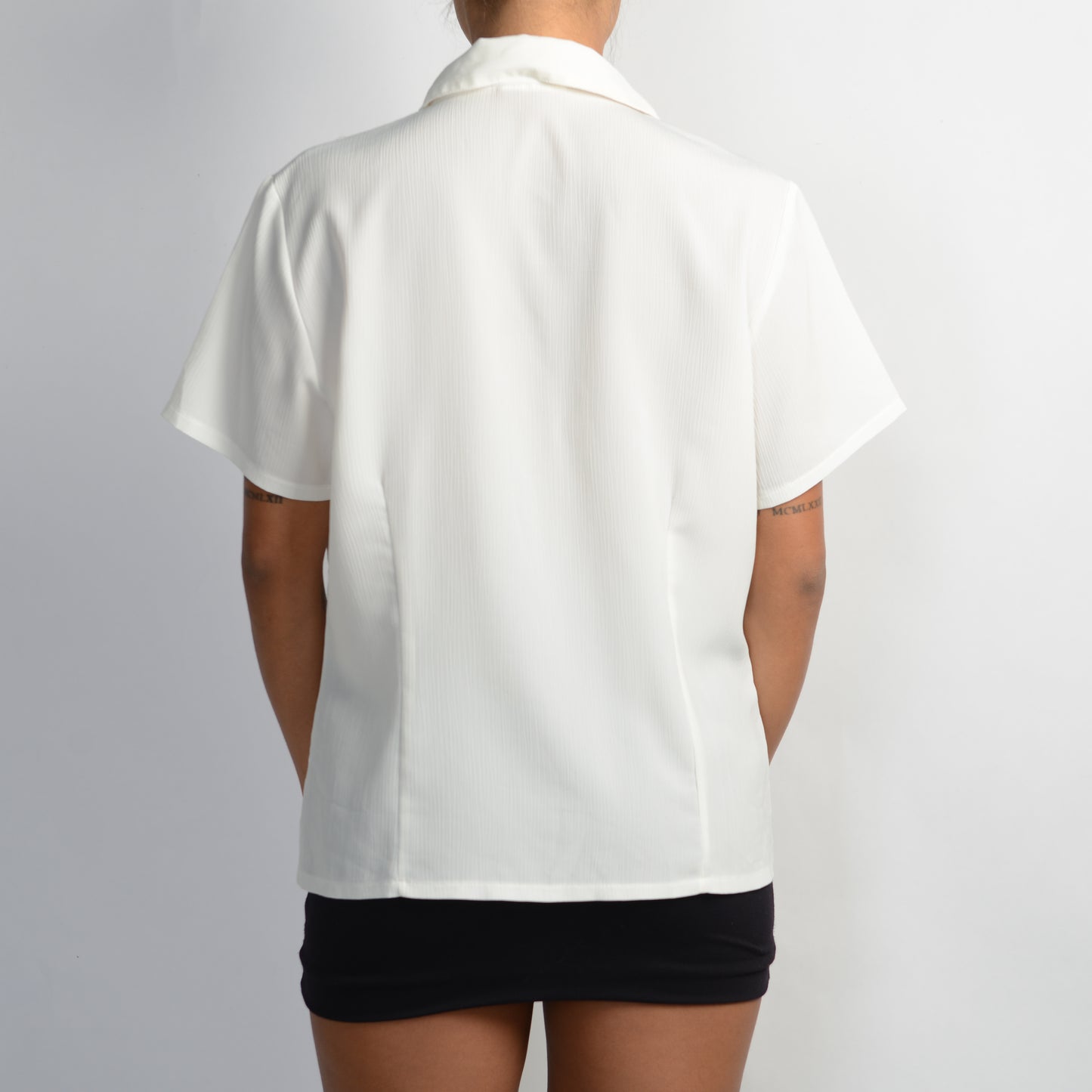SHEER WHITE BLOUSE