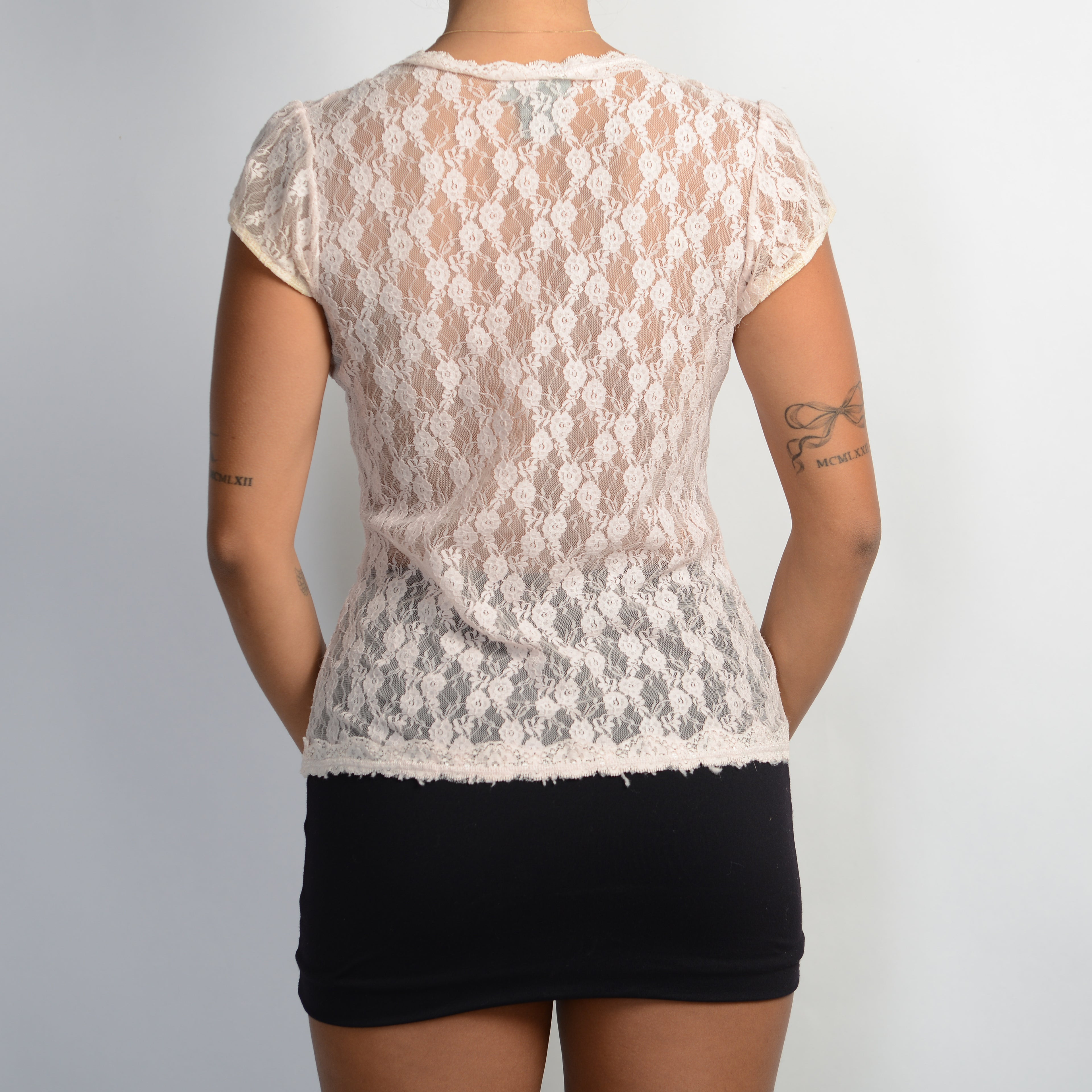 PINK LACE BLOUSE