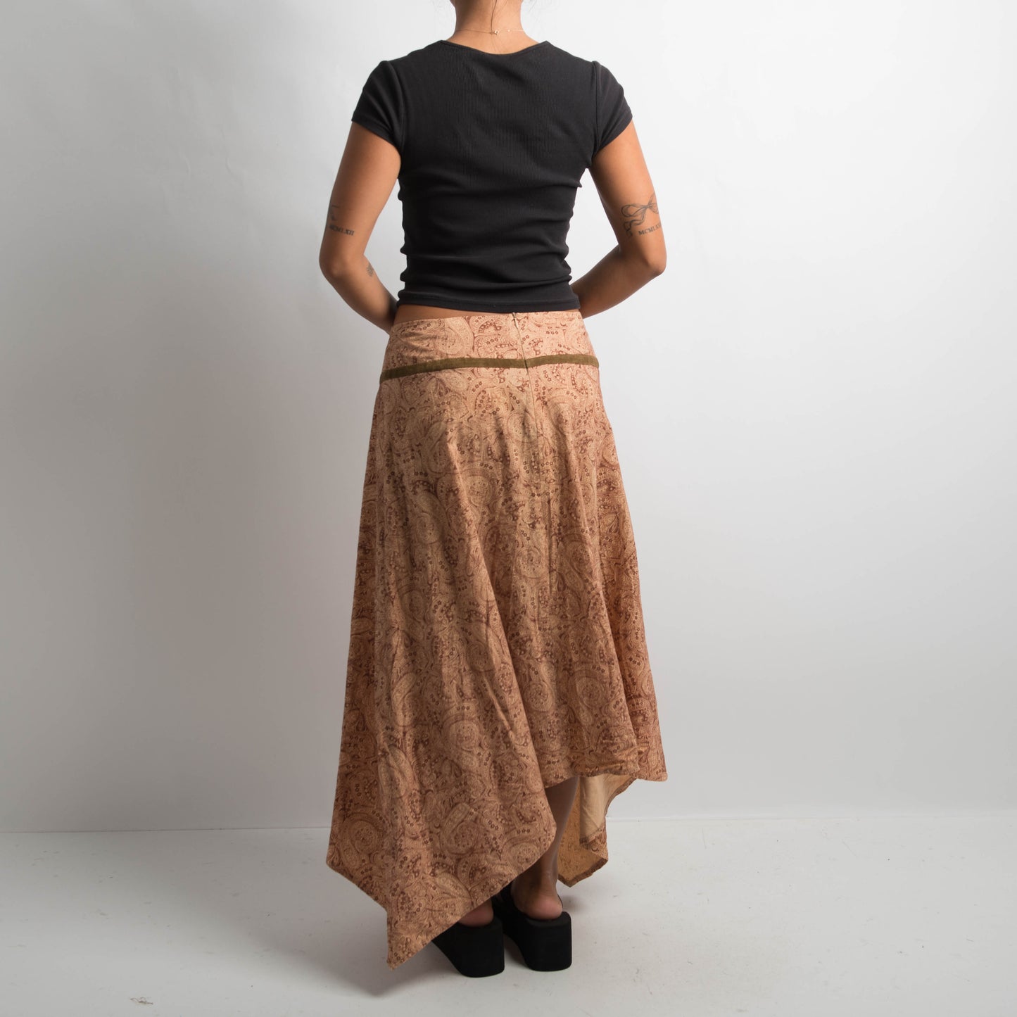 BOHO ASYMMETRIC SKIRT