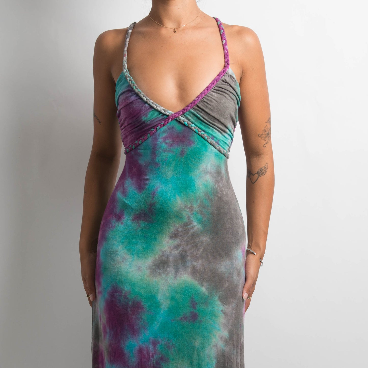 SOFT TIE DYE MAXI DRESS