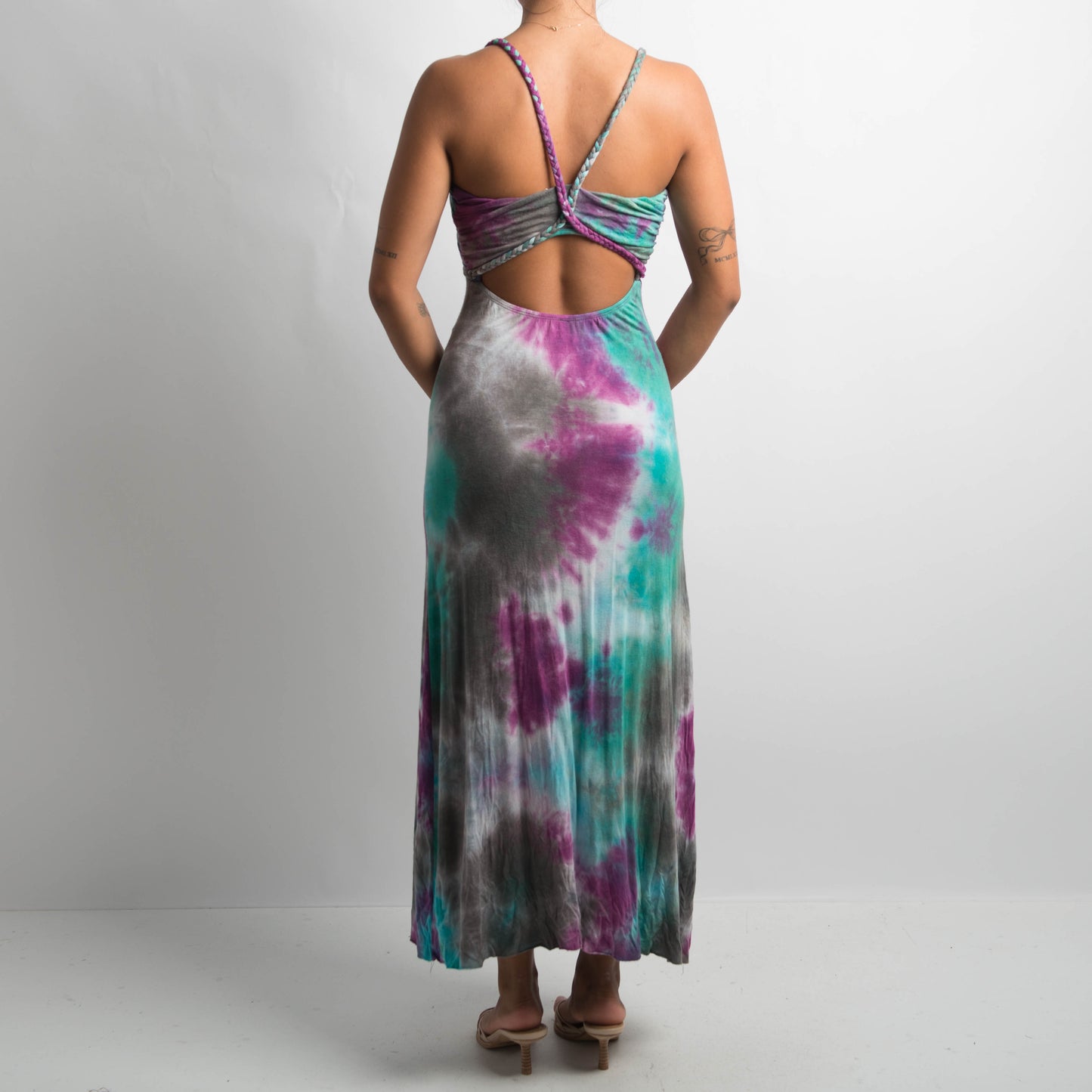 SOFT TIE DYE MAXI DRESS