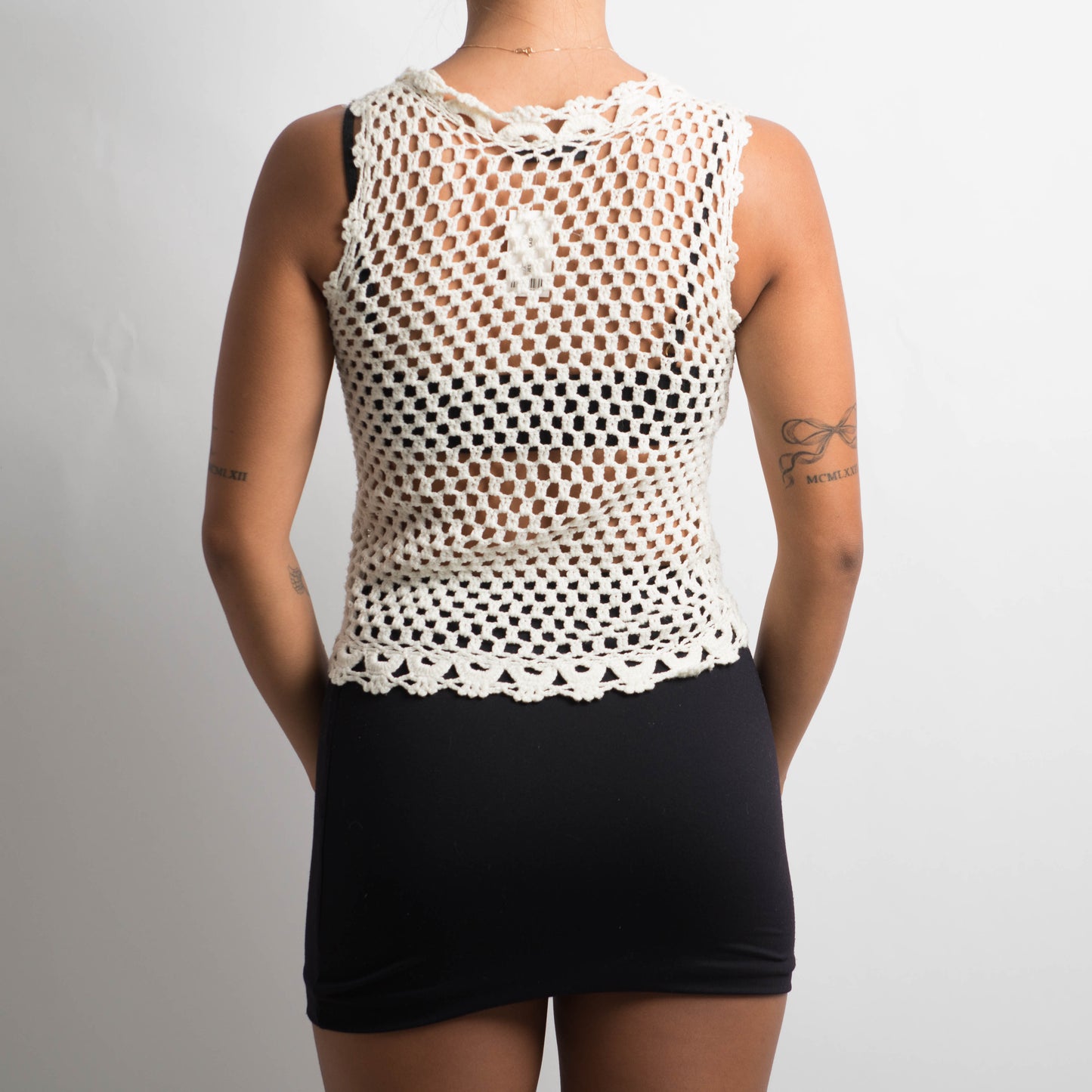 CROCHET BUTTON VEST