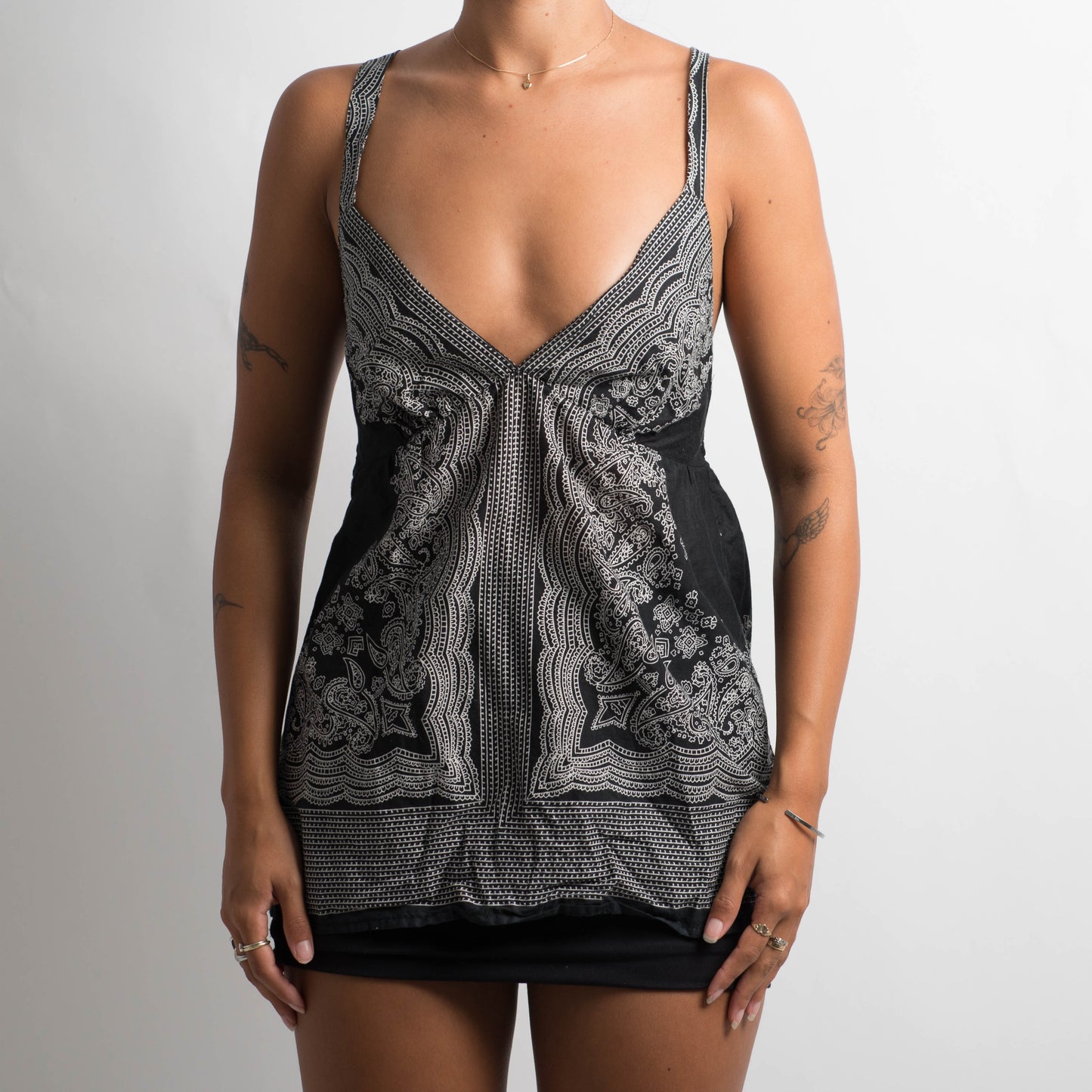 PAISLEY BABYDOLL TOP