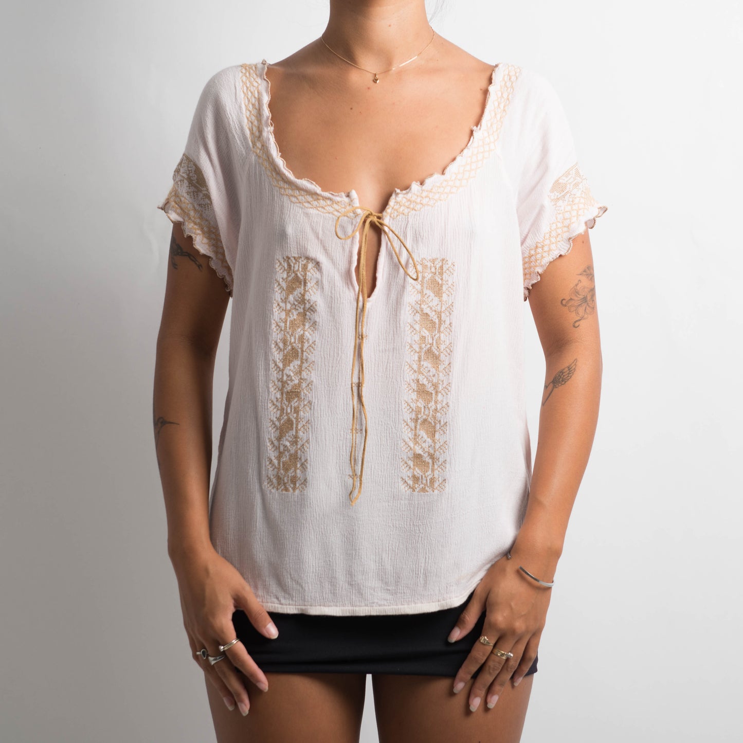 PALE PINK COTTON TOP