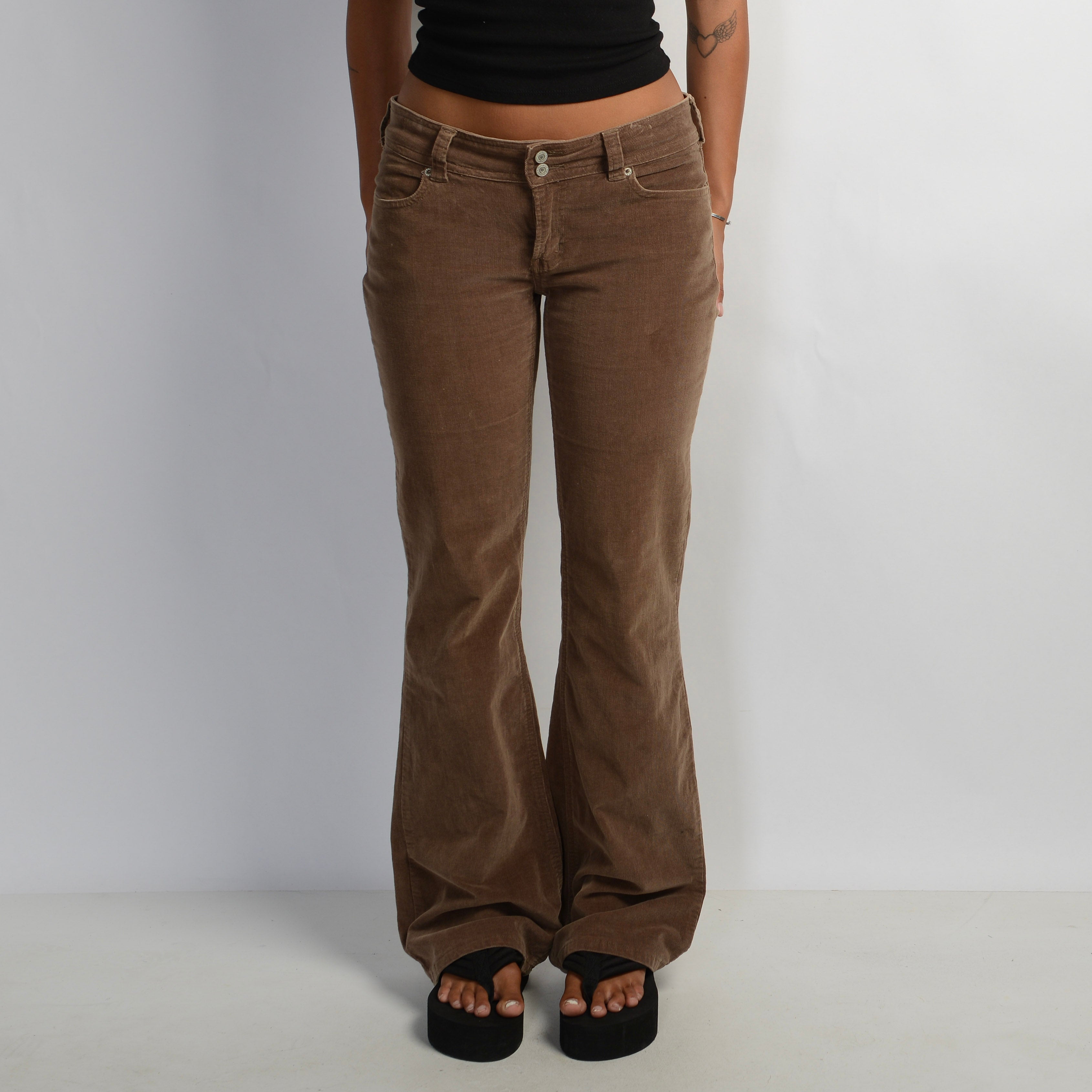CORDUROY BOOTCUT PANTS