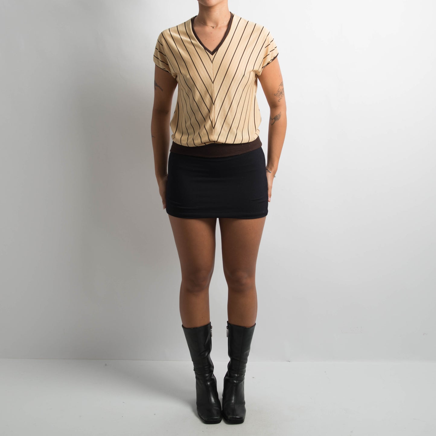 70'S STYLE STRIPE TOP