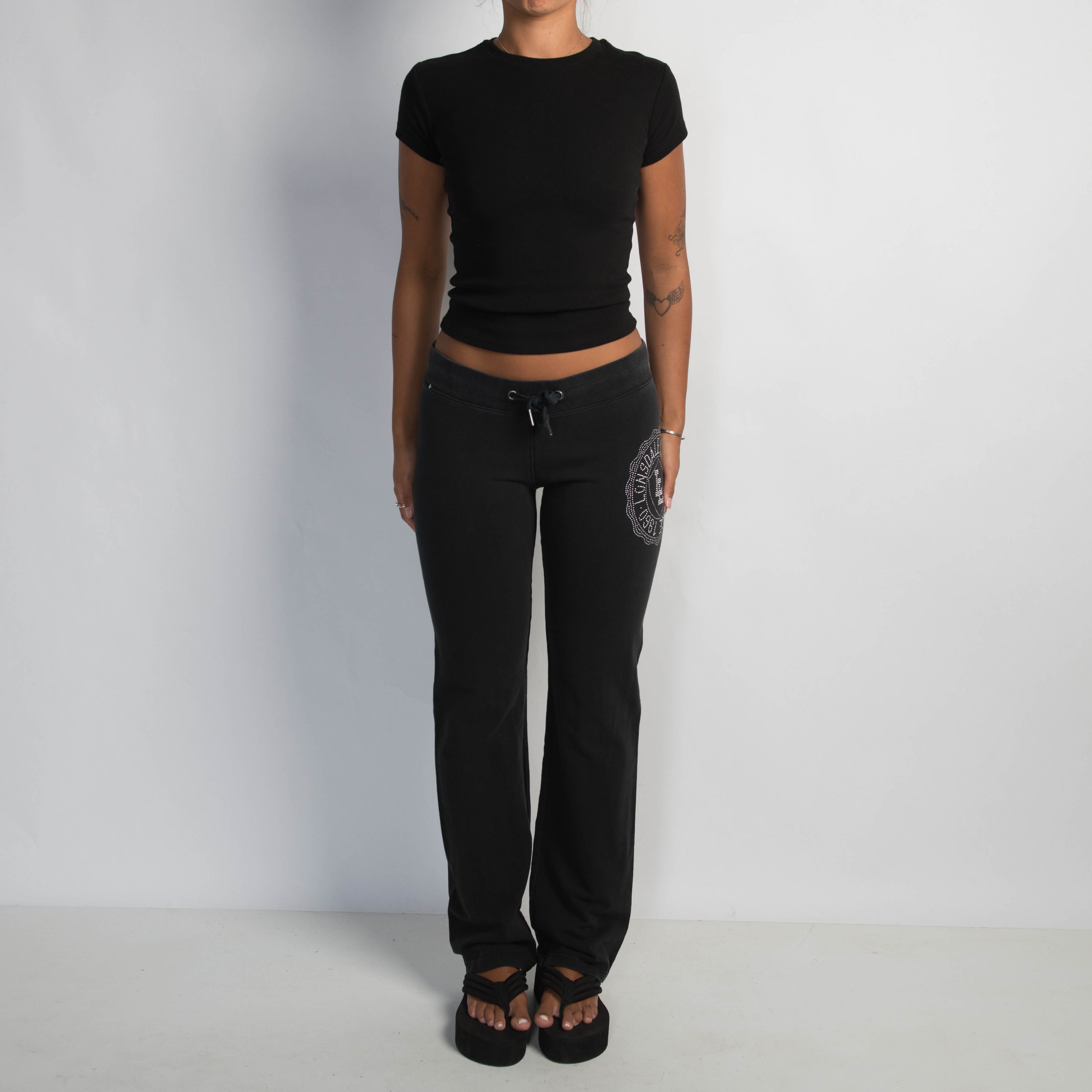 FADED BLACK LOUNGE PANTS