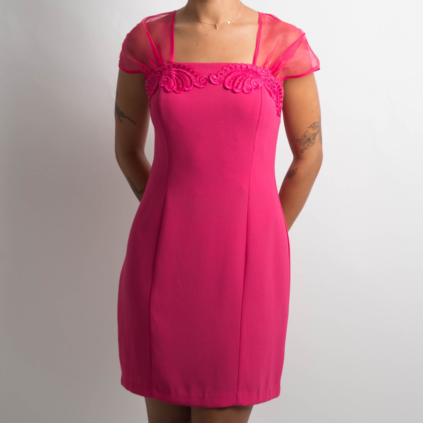 HOT PINK DRESS