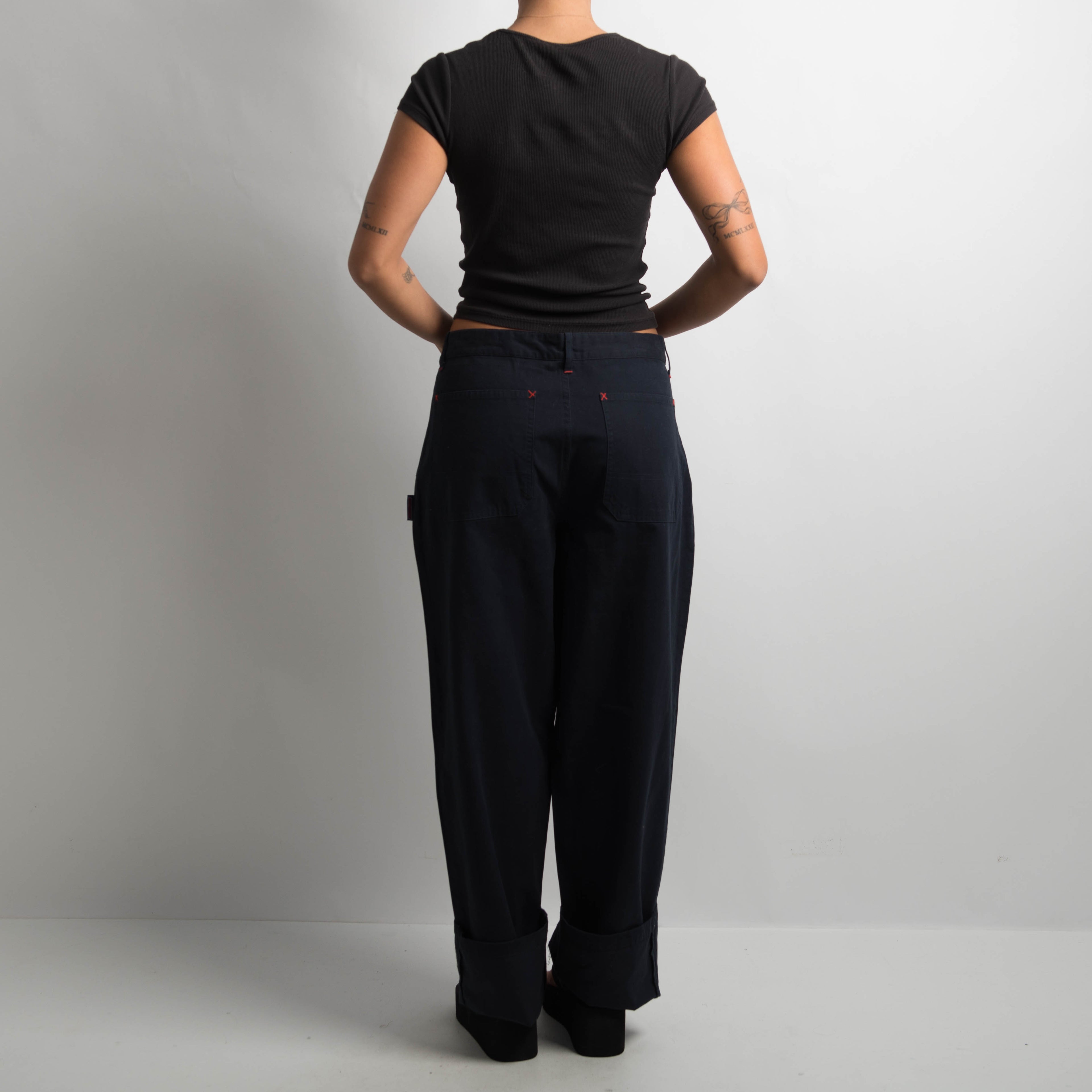 NAVY CARPENTER PANTS