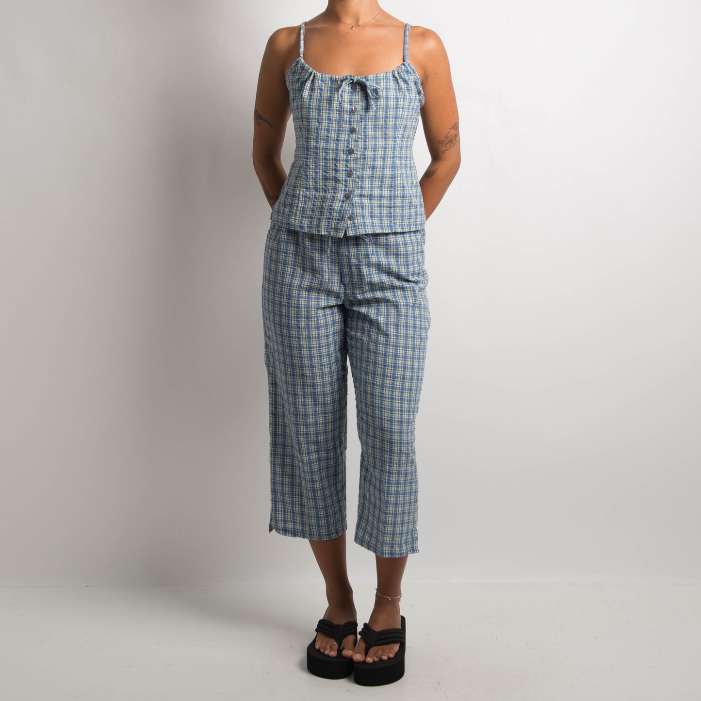 GINGHAM CAMISOLE