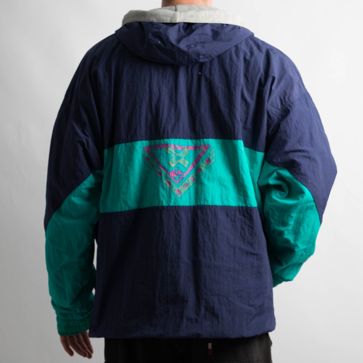 RETRO REVERSIBLE WINDBREAKER JACKET