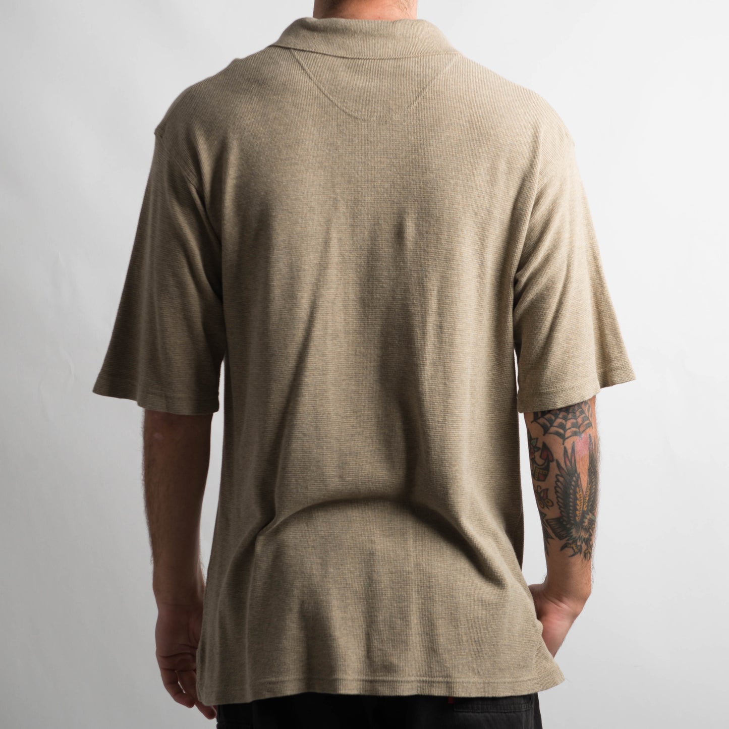 LIGHT BROWN POLO SHIRT