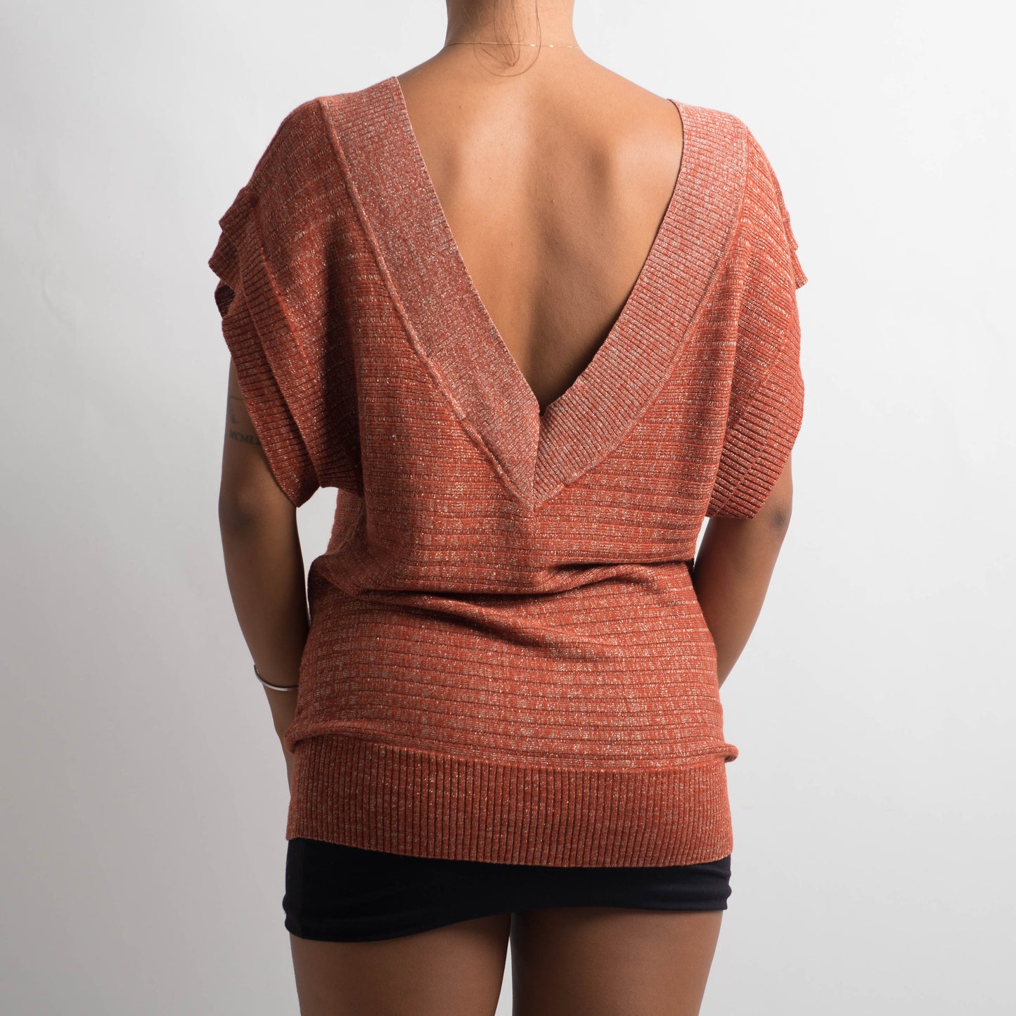 RUST METALLIC TOP