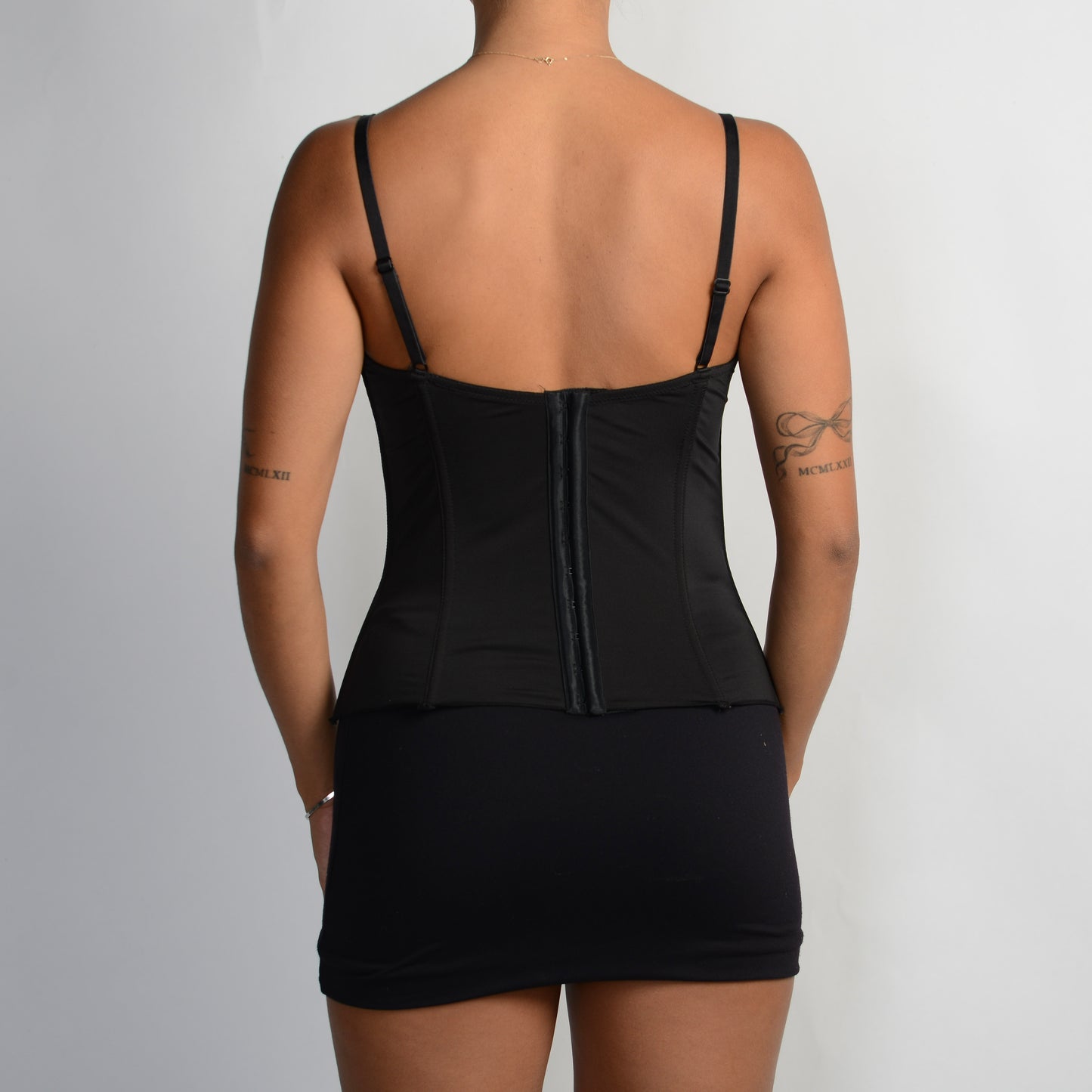 B&W STRIPE BUSTIER