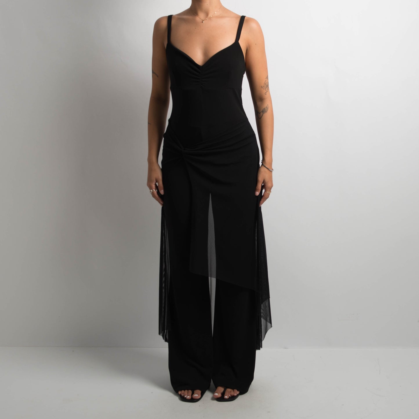 BLACK EVENING JUMPSUIT