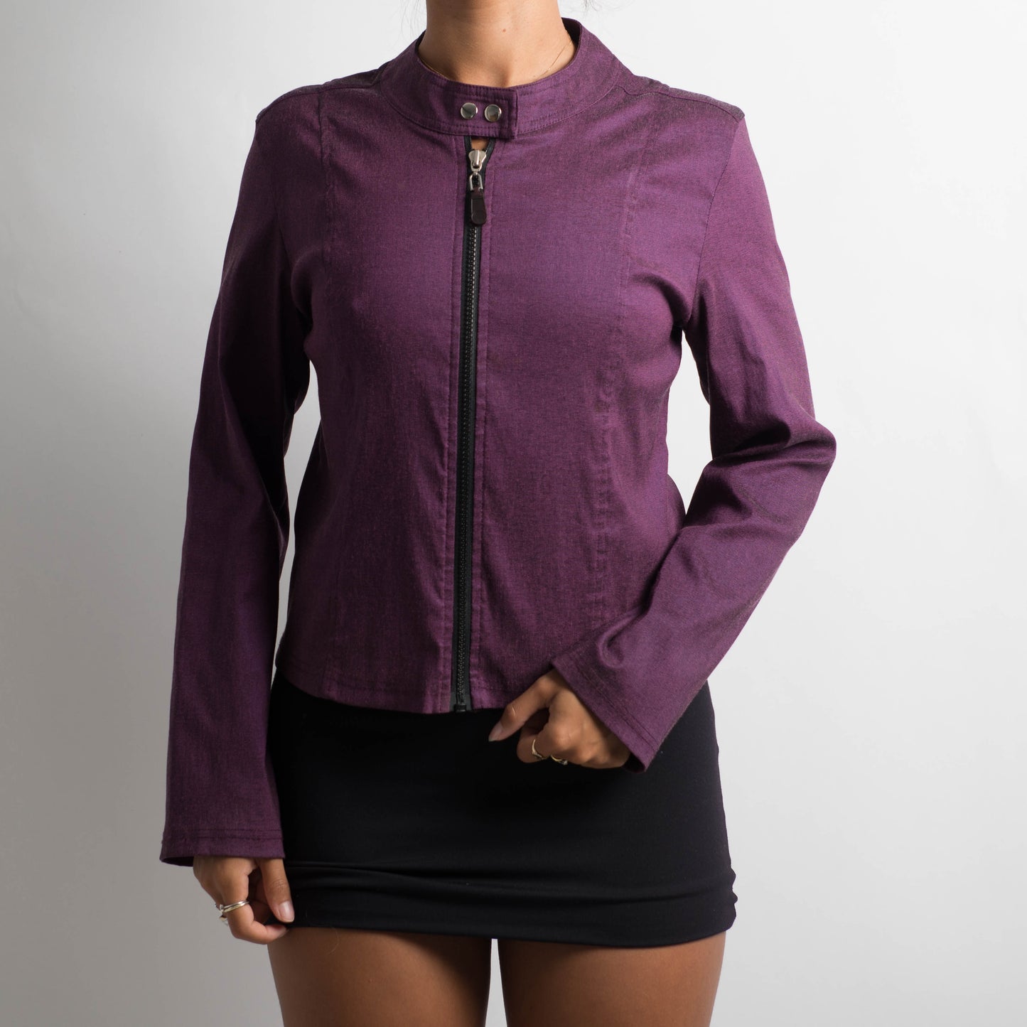 PURPLE METALLIC JACKET