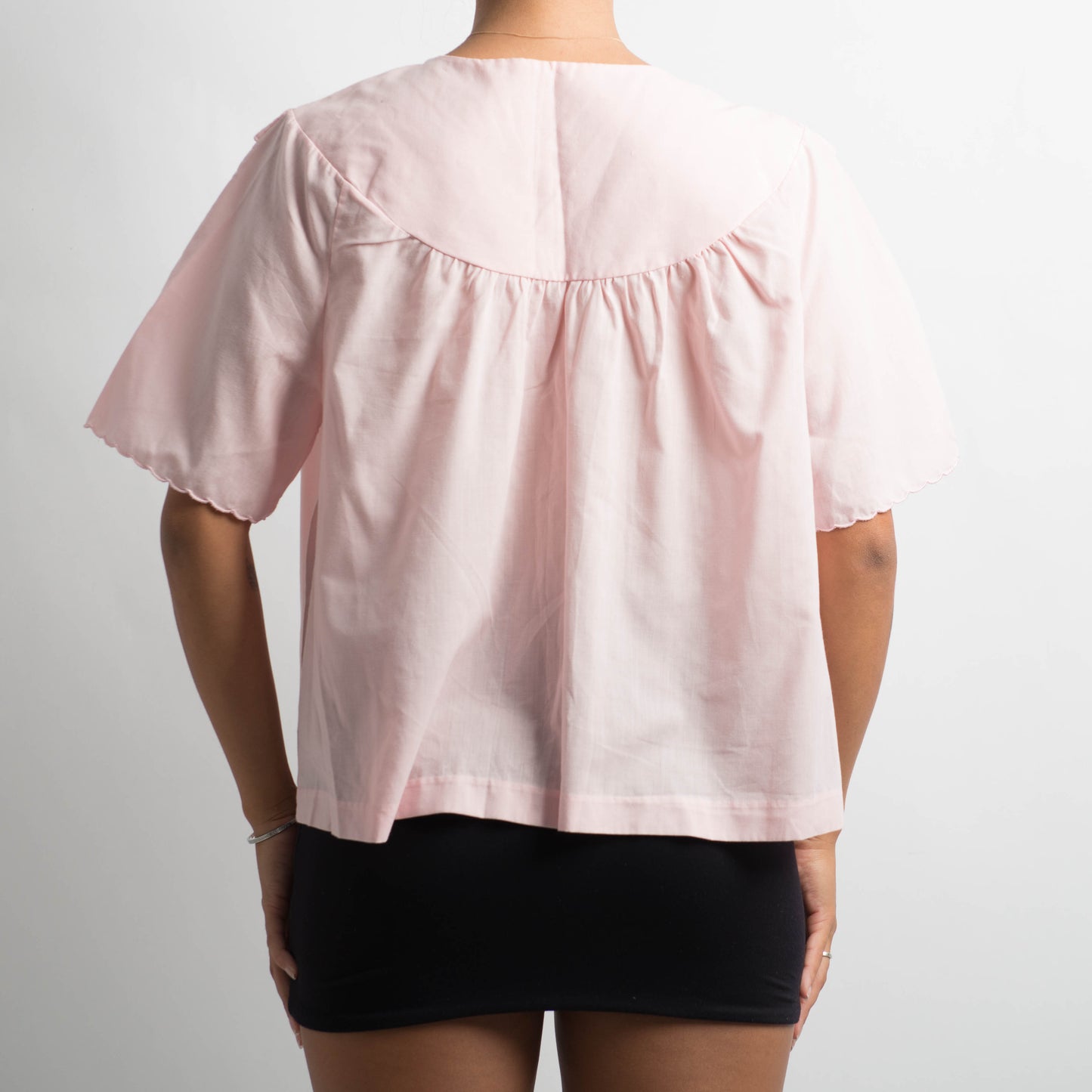 PINK BED JACKET