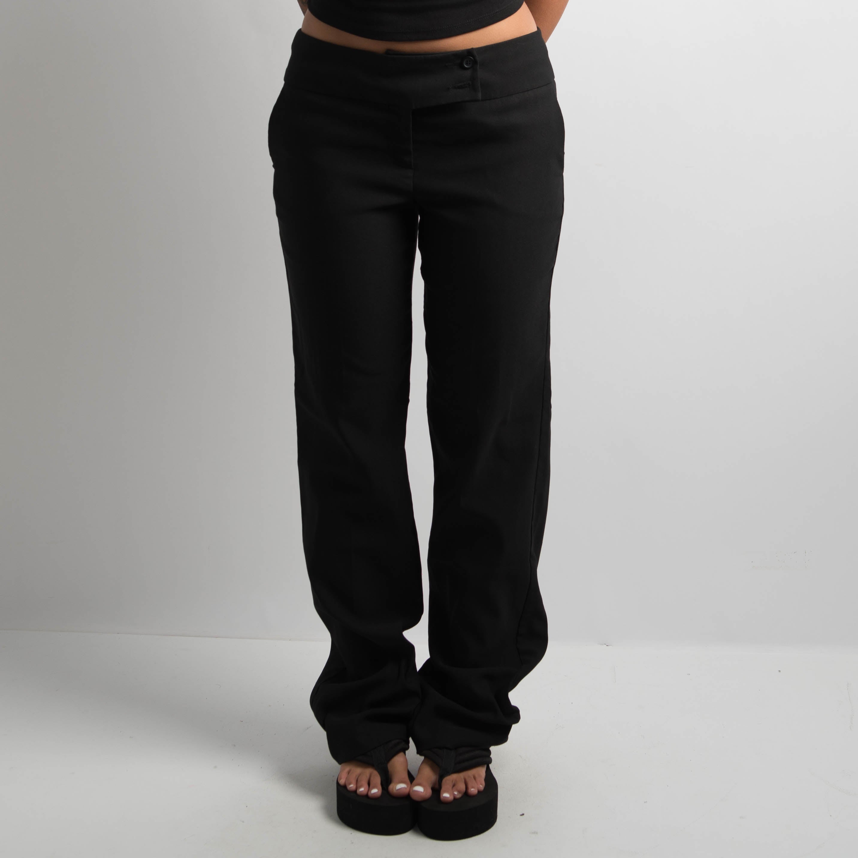 CLASSIC BLACK TROUSERS