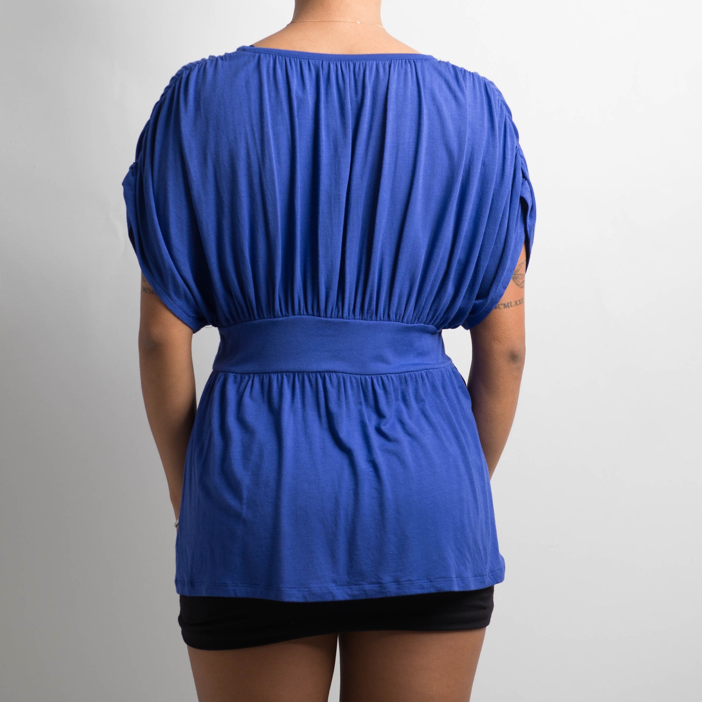 VIOLET BABYDOLL TOP