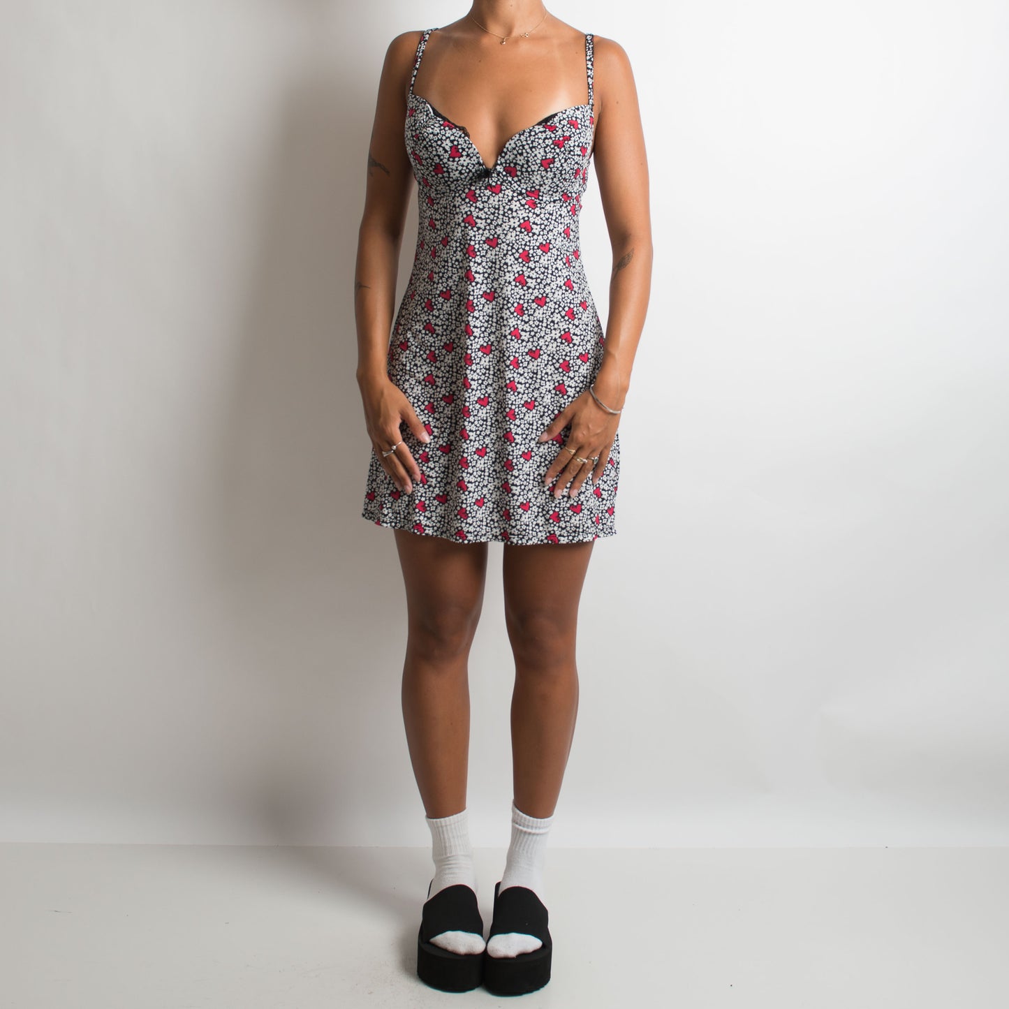 ROBE BUSTIER FLEURIE