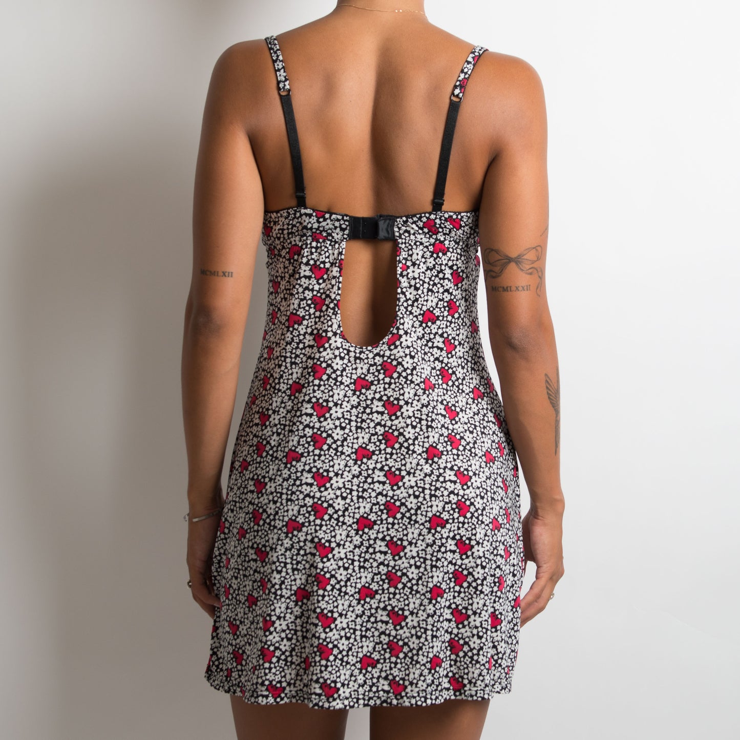 ROBE BUSTIER FLEURIE