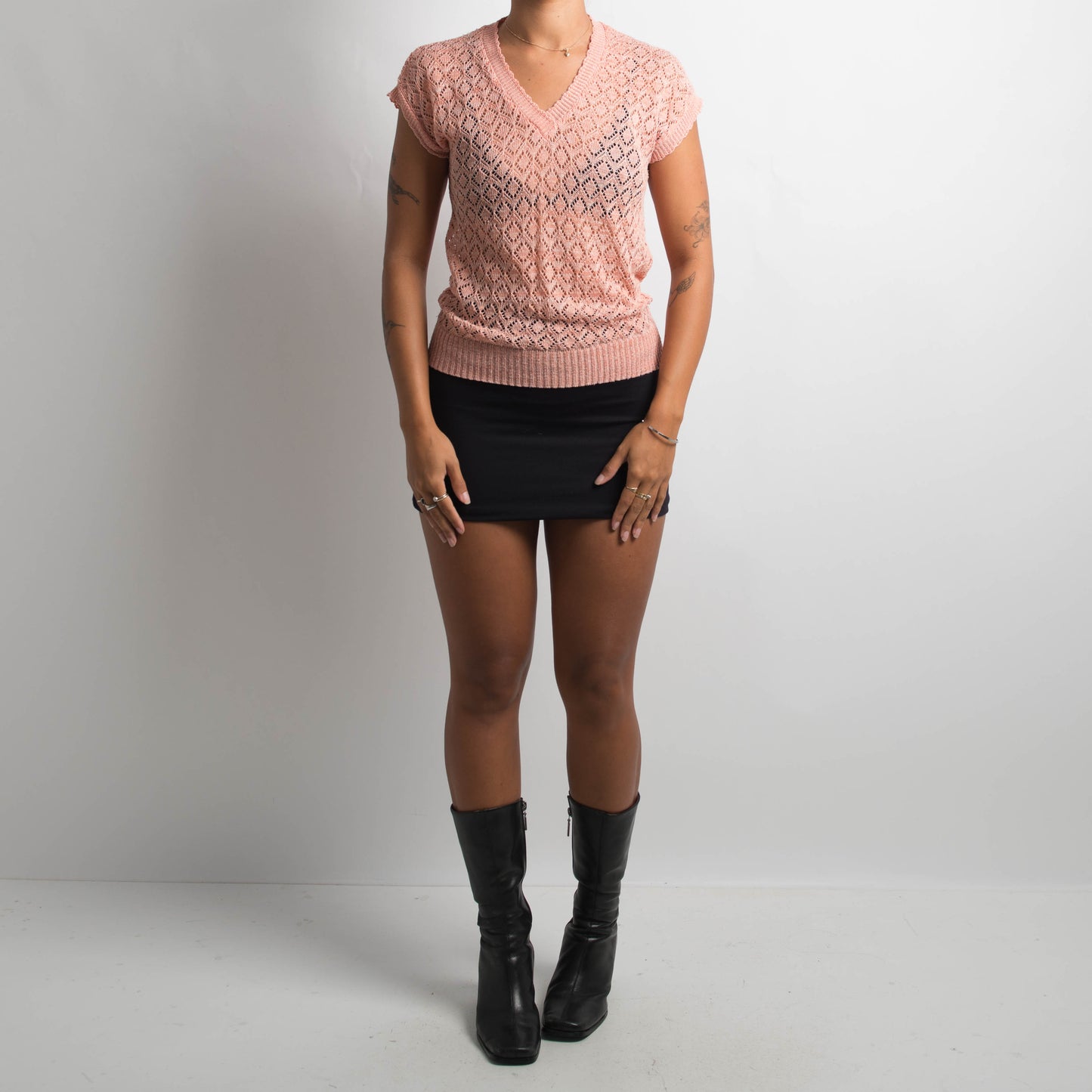SHEER PINK TOP
