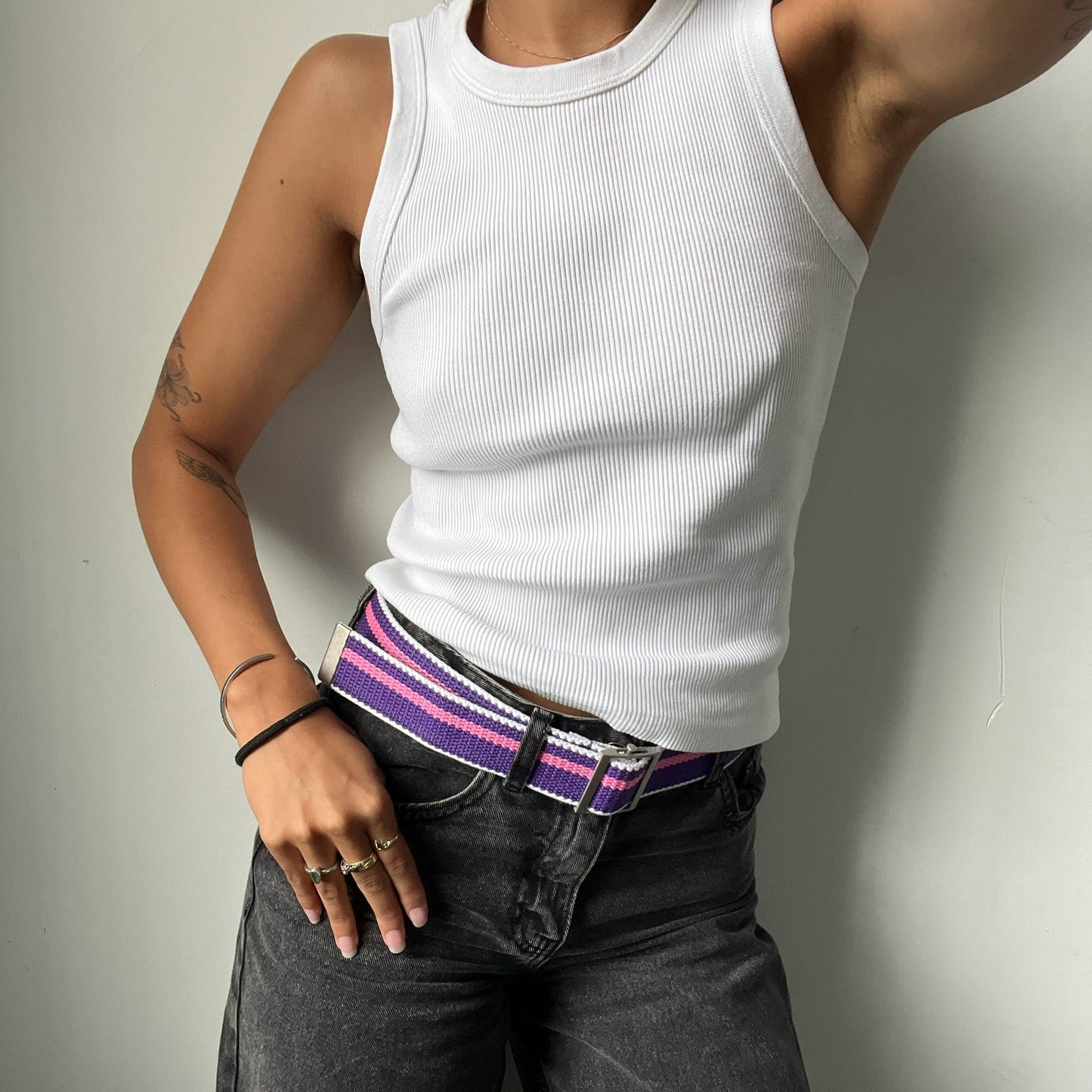 CEINTURE POUR ANIMAUX MORTS VIOLETTE