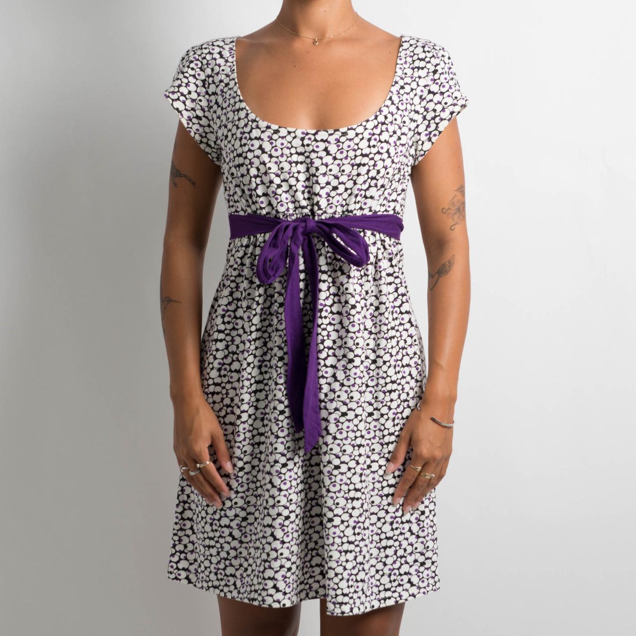 PURPLE BABYDOLL DRESS