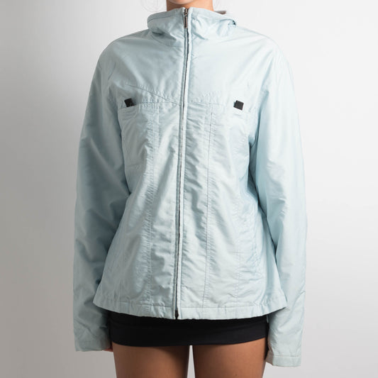 BABY BLUE PUFFER JACKET