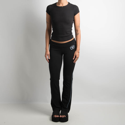 FOLD OVER BOOTCUT LEGGINGS