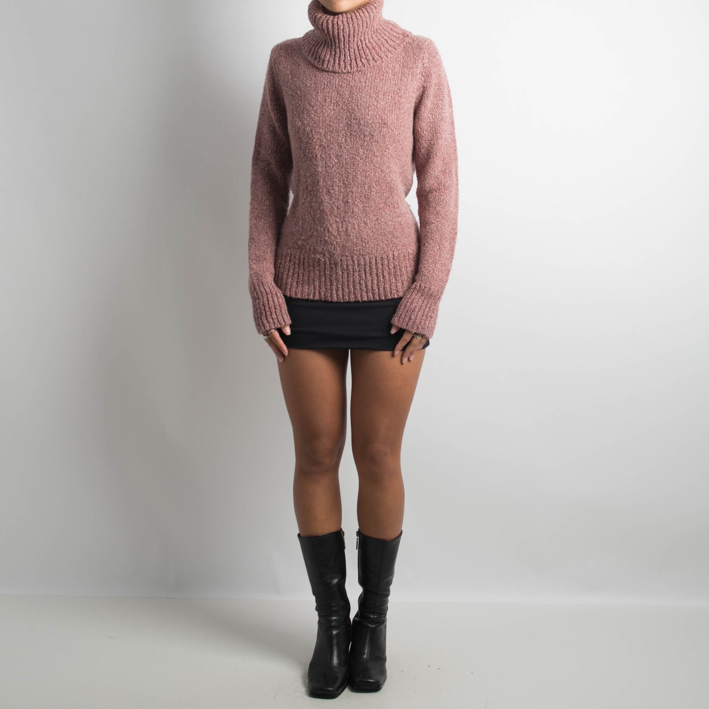 PINK MARLE TURTLENECK KNIT