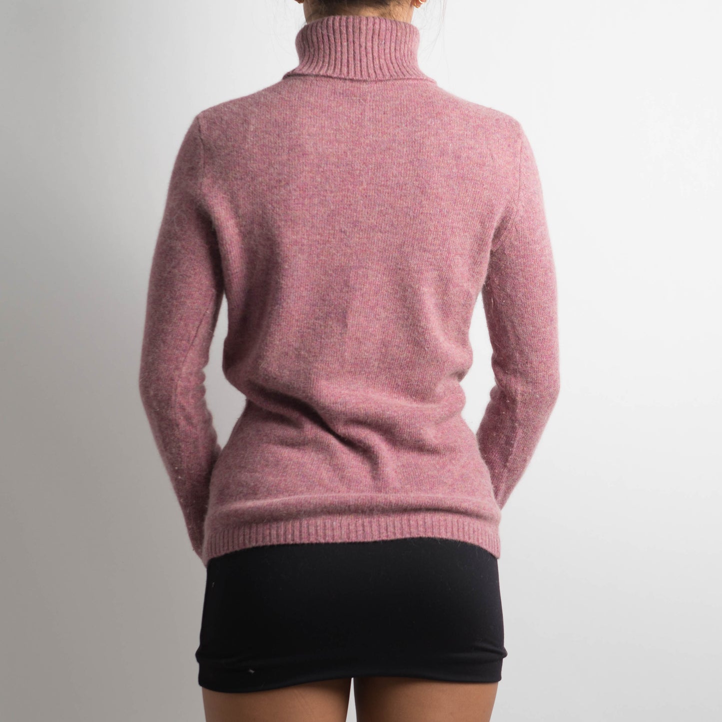 PINK MARLE WOOL TURTLENECK KNIT