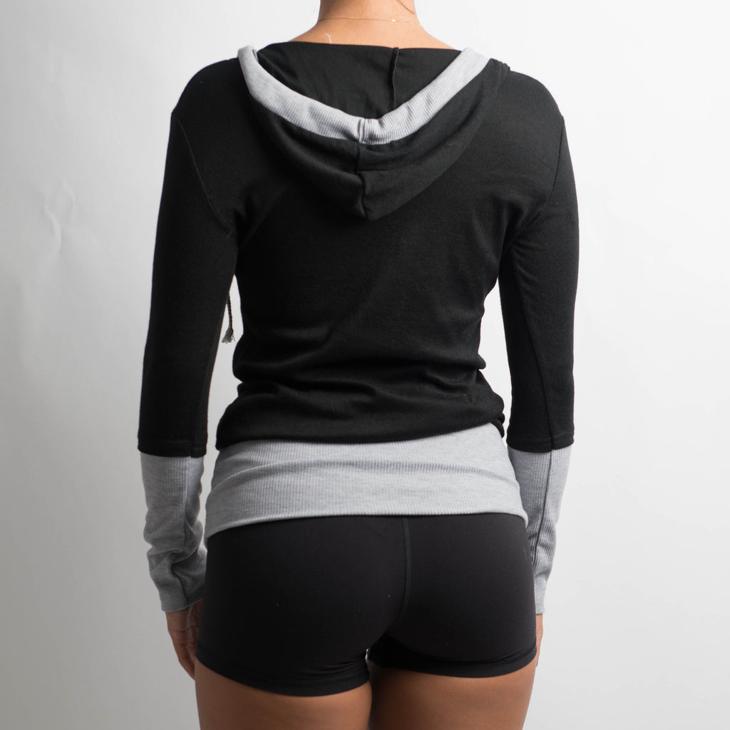 BLACK LAYERED LONG SLEEVE