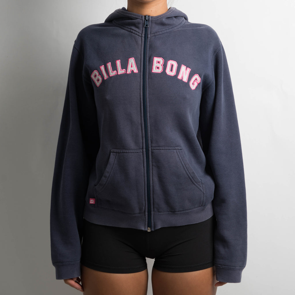 FADED NAVY ZIP HOODIE
