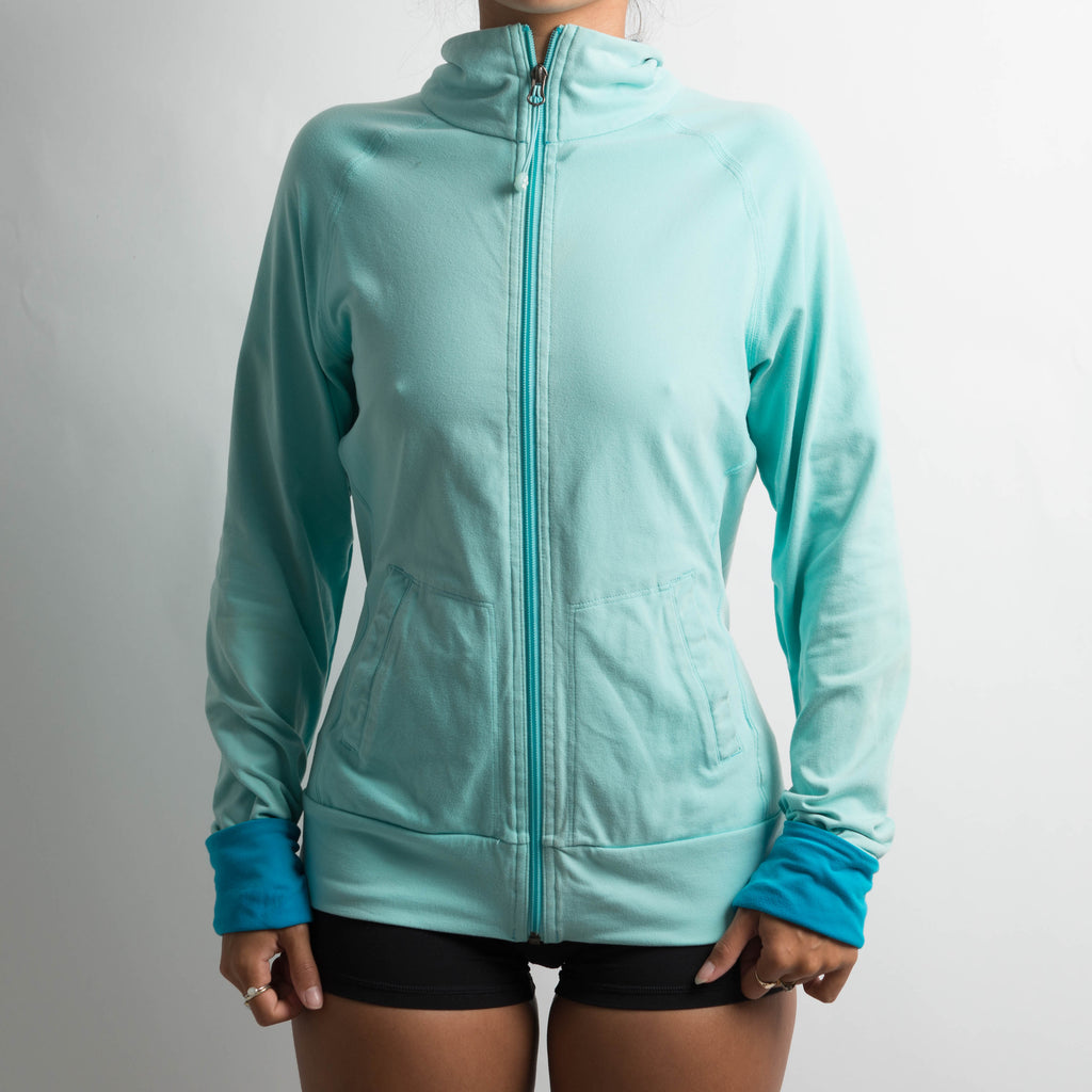 MINT STRETCH ZIP JACKET