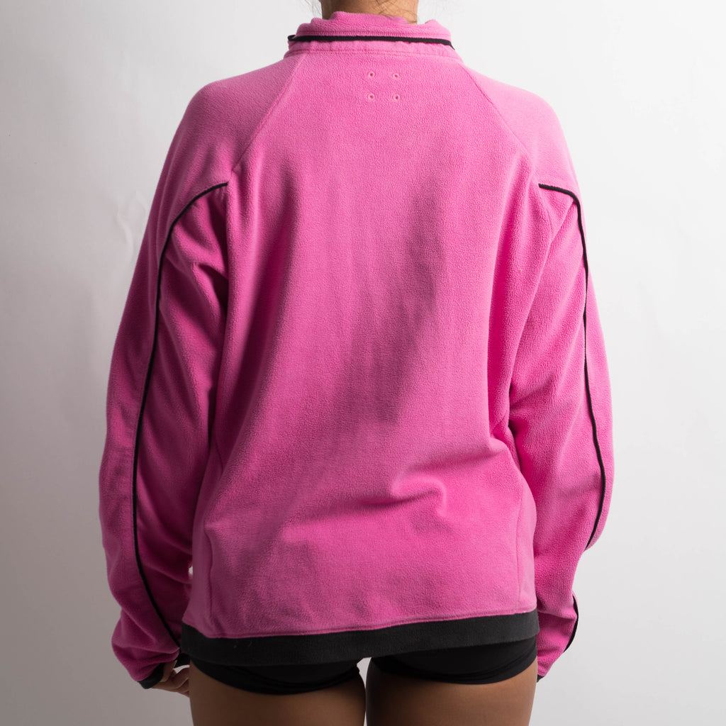 PINK FLEECE ZIP JACKET