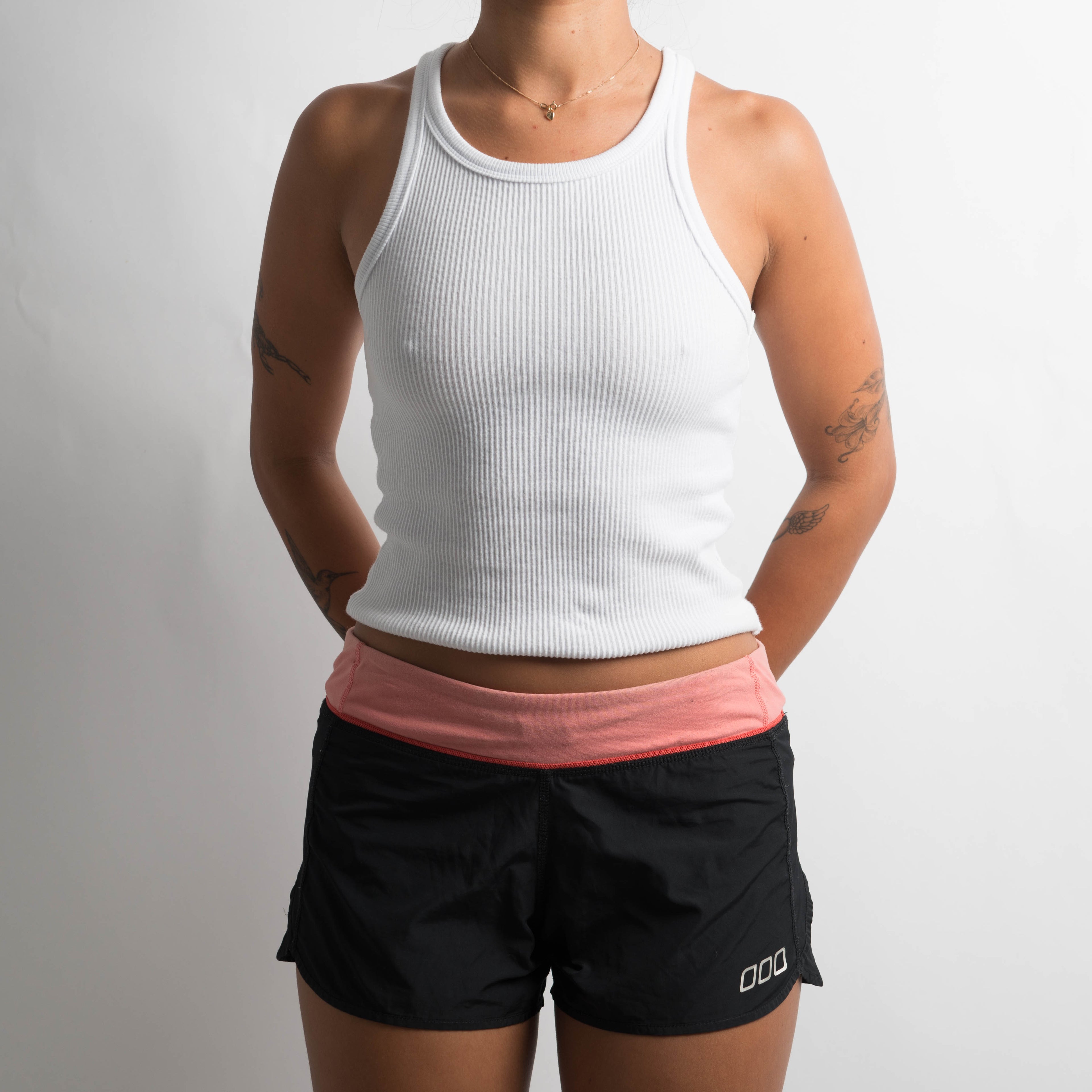 PEACH ACCENT ACTIVE SHORTS