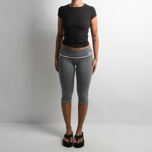 GREY CAPRI TIGHTS